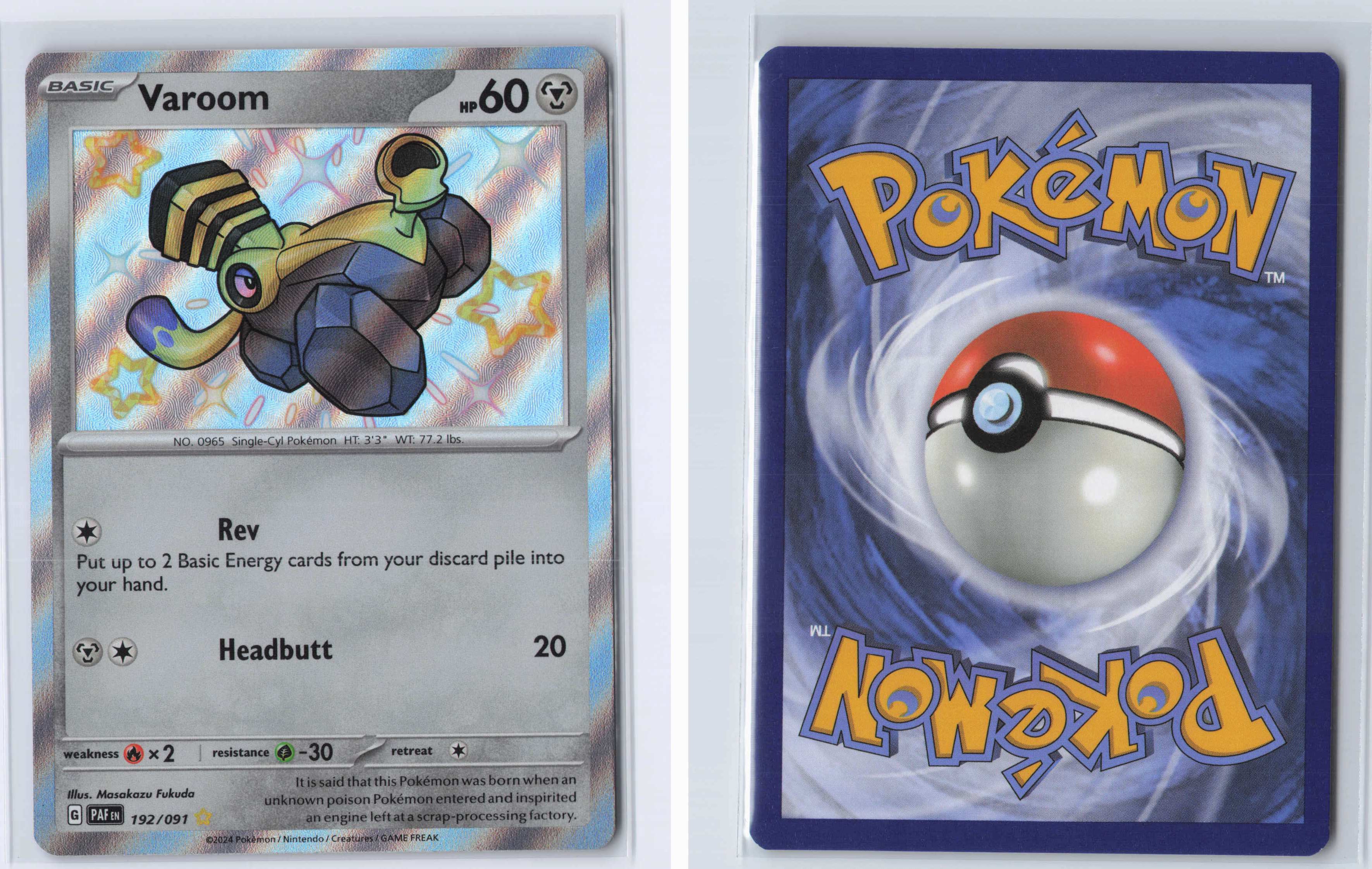 (#192/091) Varoom [SV: Paldean Fates]