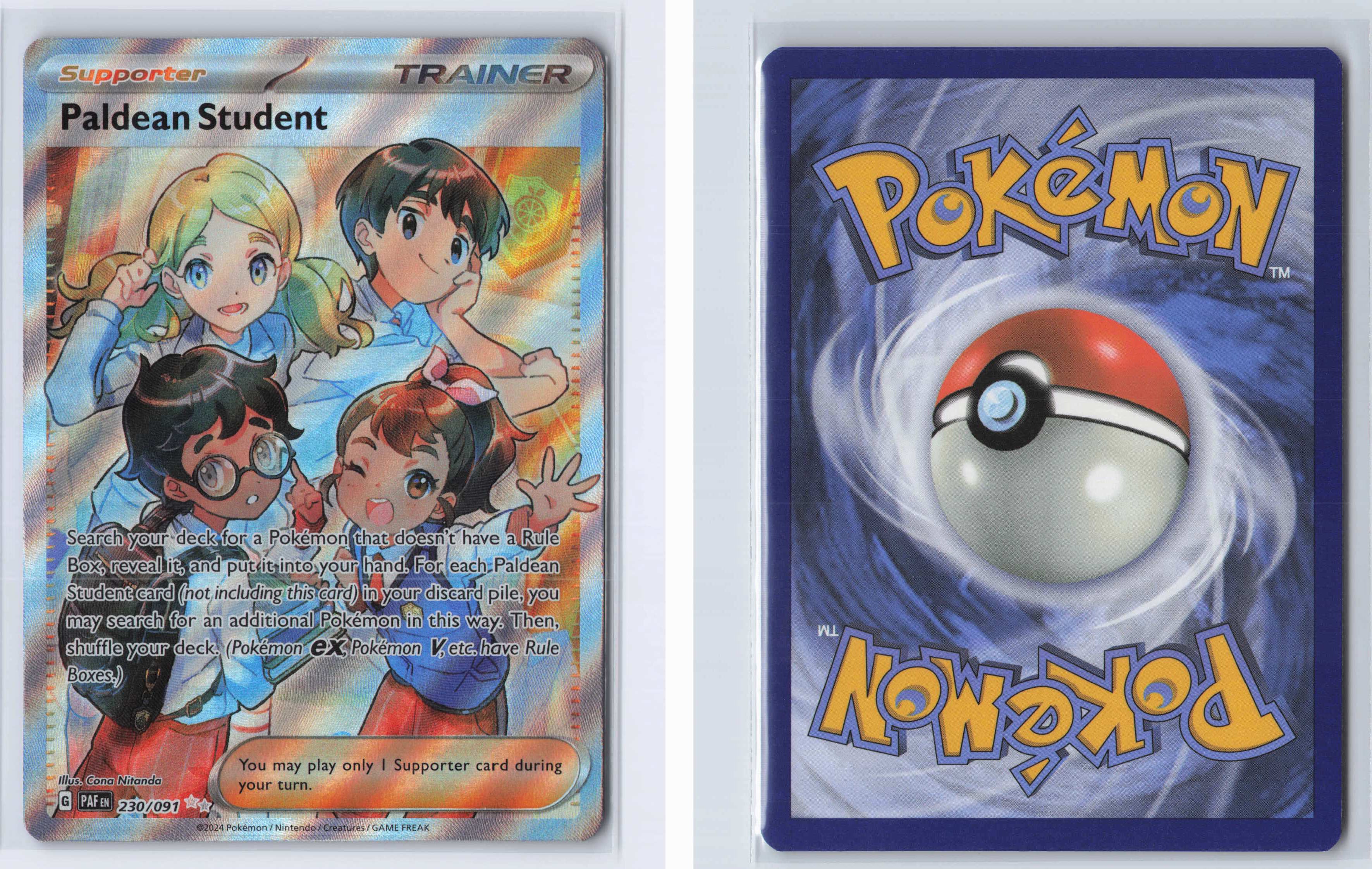 (#230/091) Paldean Student [SV: Paldean Fates]