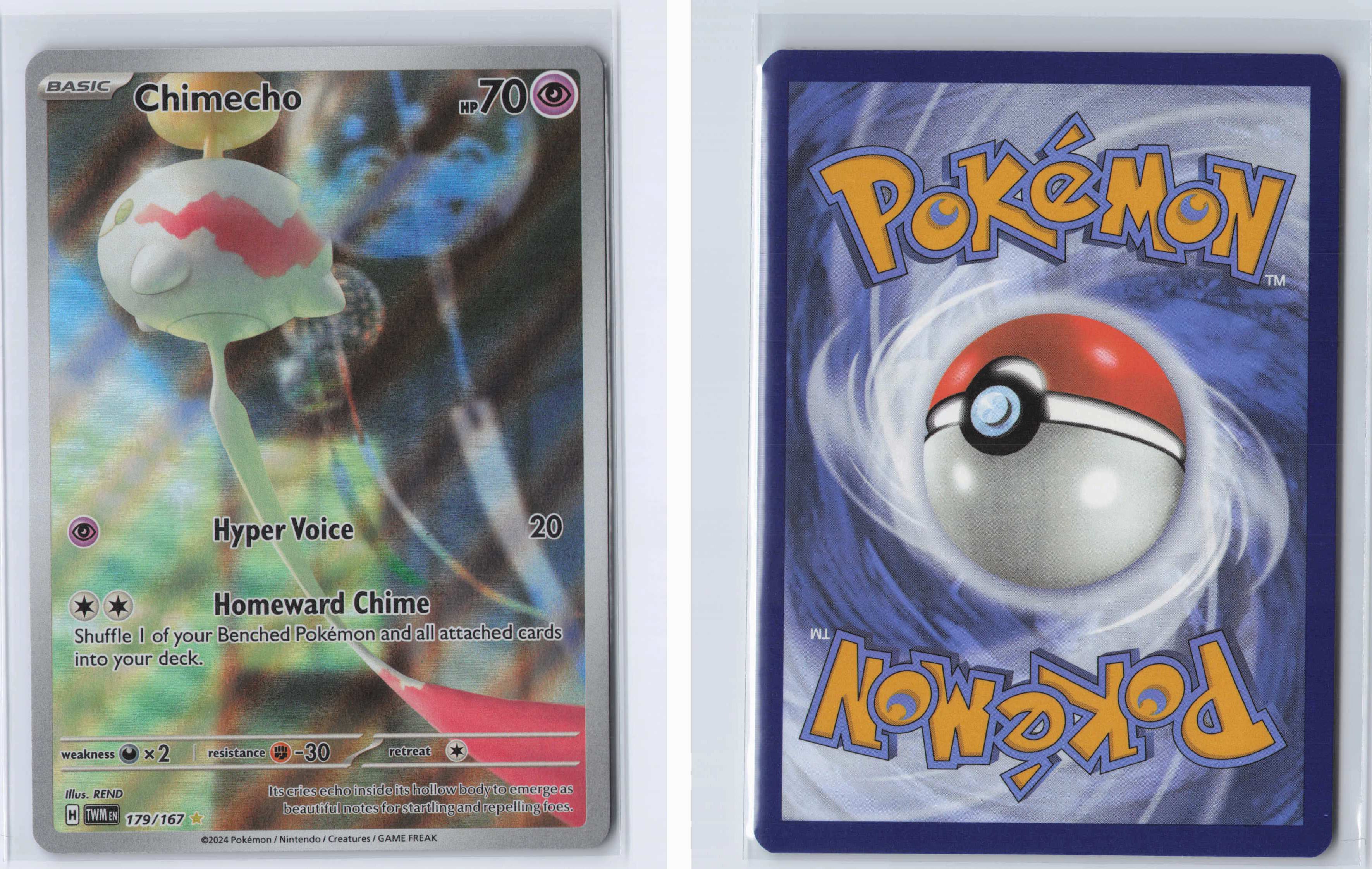 (#179/167) Chimecho [SV06: Twilight Masquerade]