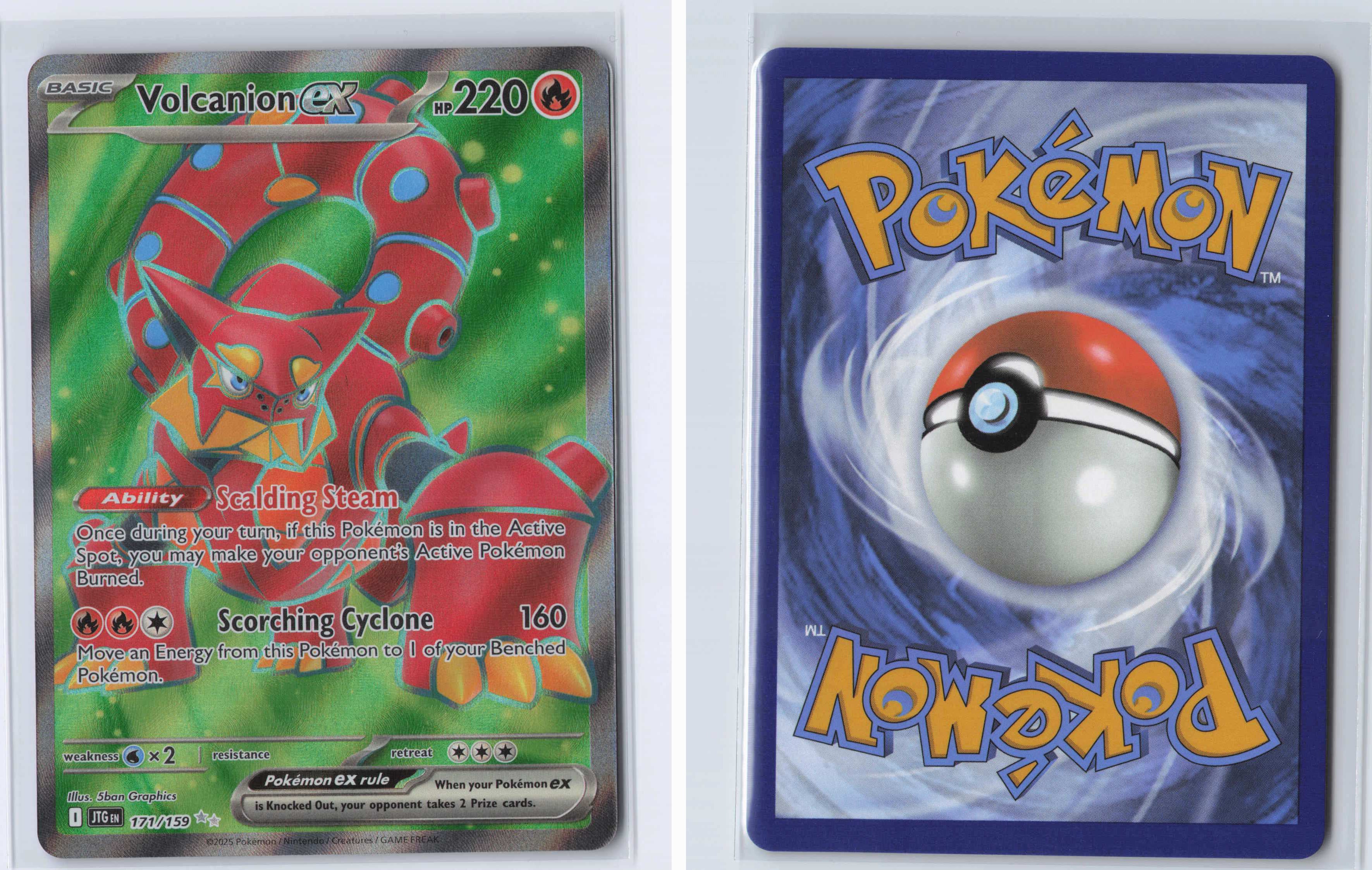 (#171/159) Volcanion ex [Scarlet & Violet: Journey Together]