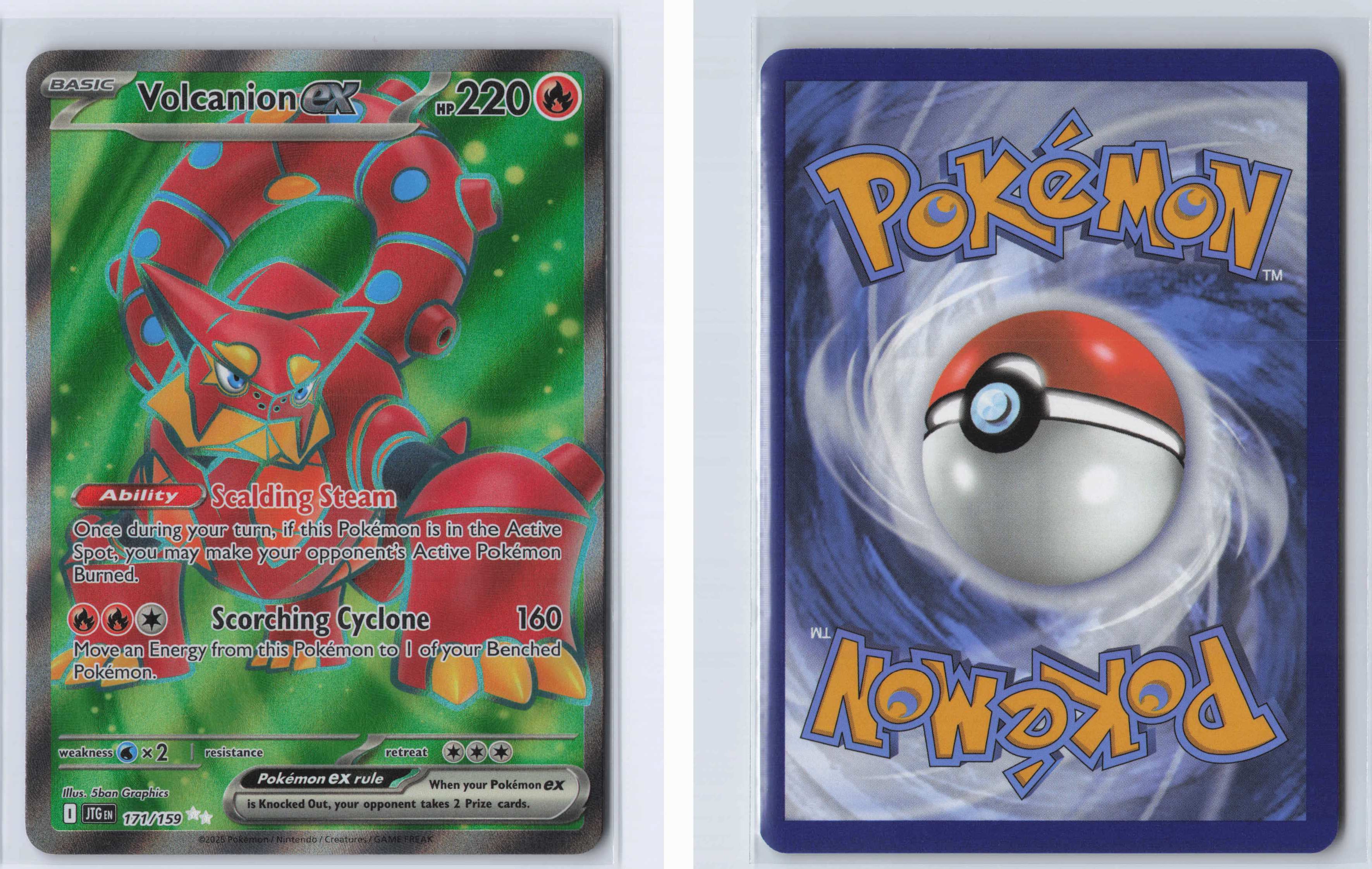 (#171/159) Volcanion ex [Scarlet & Violet: Journey Together]