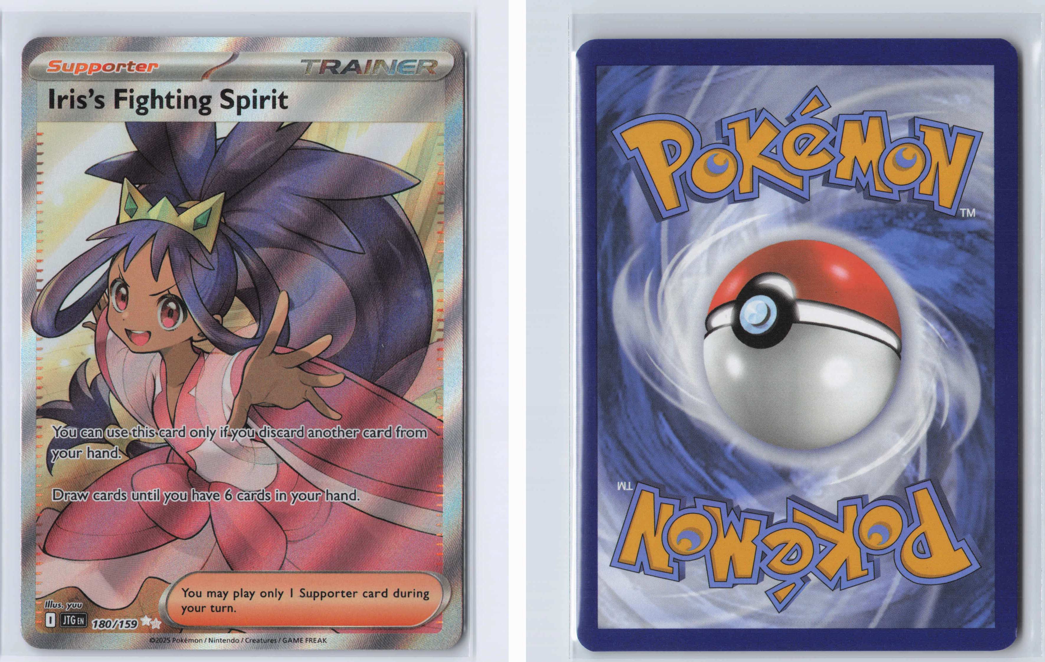 (#180/159) Iris's Fighting Spirit [SV09: Journey Together]