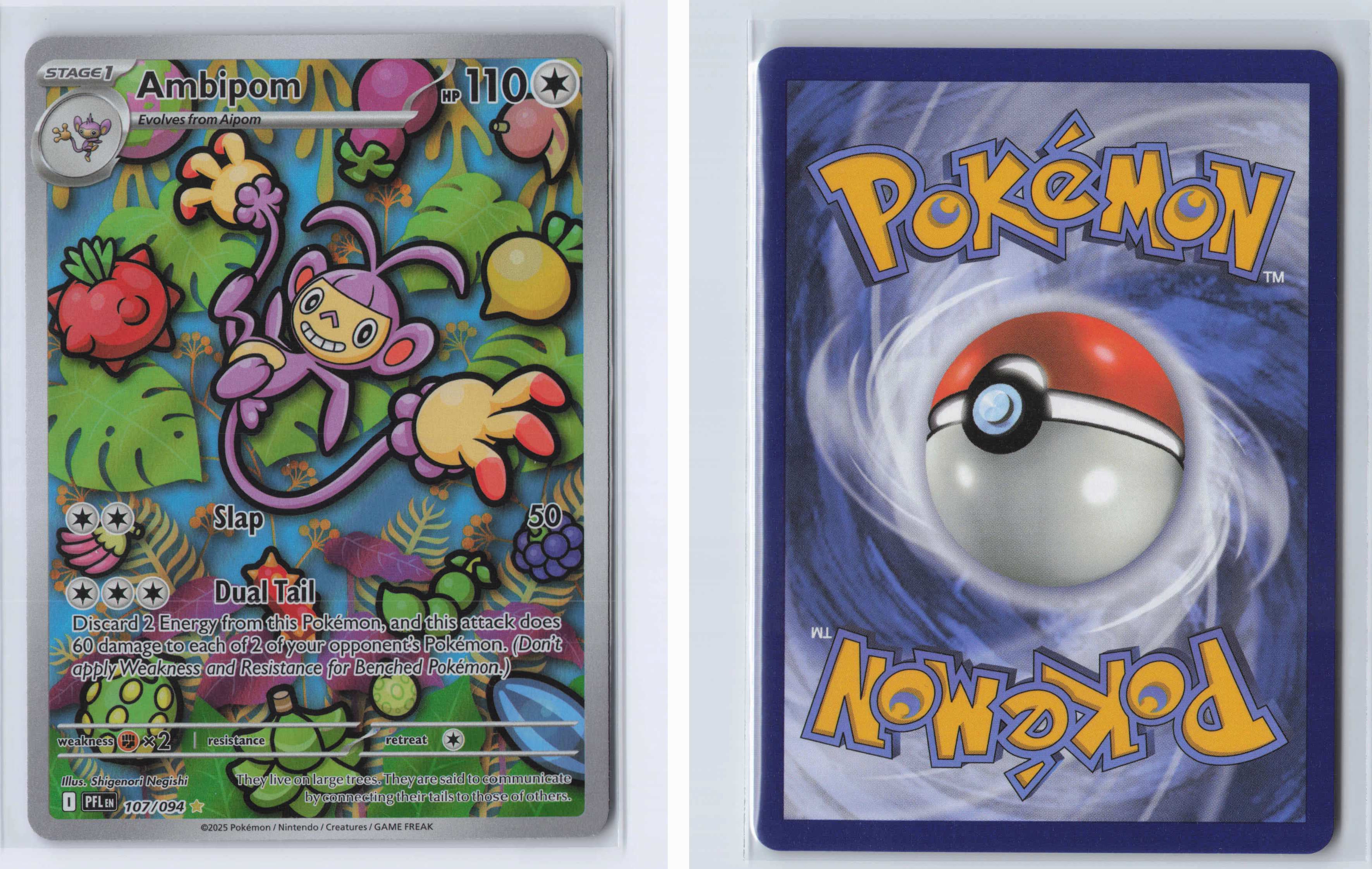 (#107/094) Ambipom [Mega Evolutions: Phantasmal Flames]