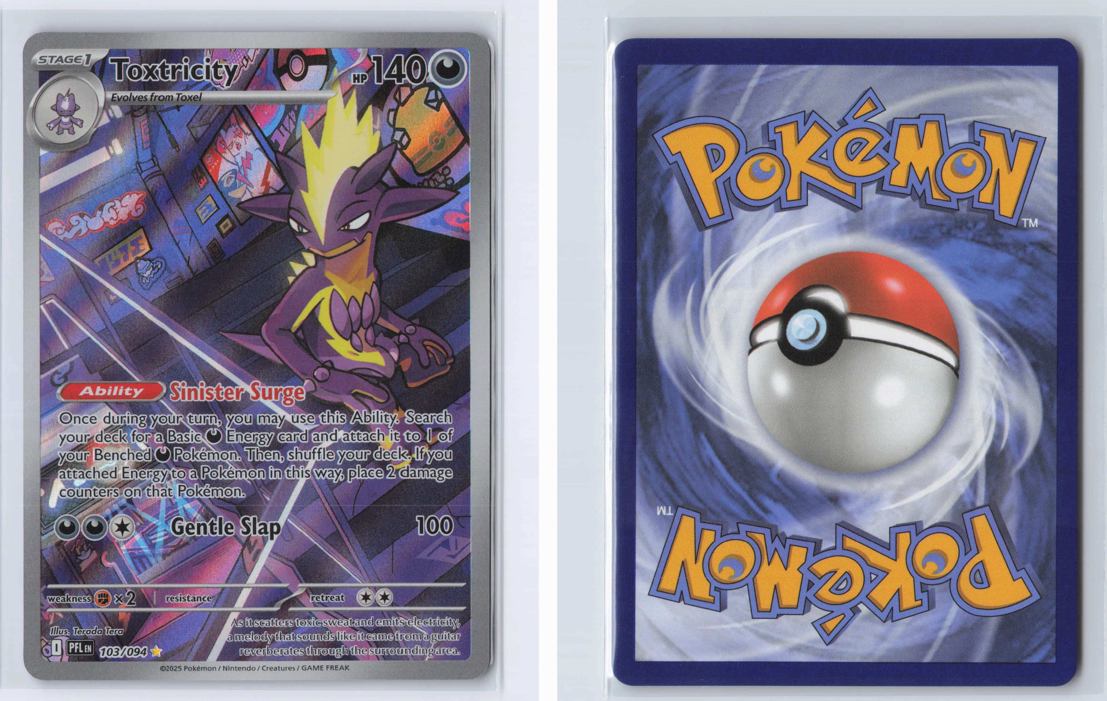 (#103/094) Toxtricity [Mega Evolutions: Phantasmal Flames]