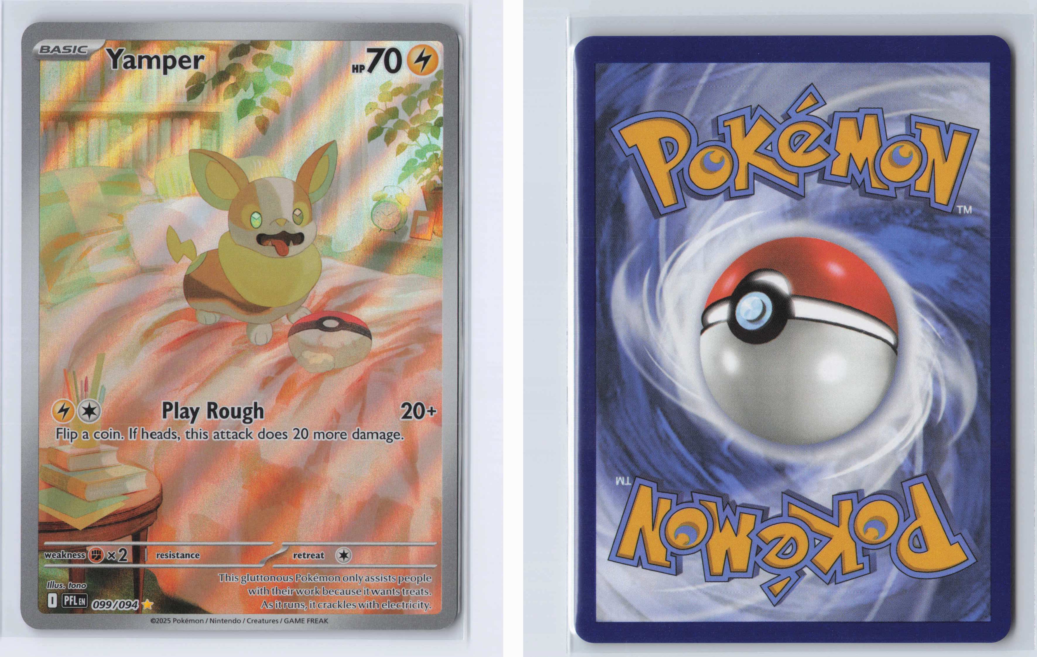 (#099/094) Yamper [Mega Evolutions: Phantasmal Flames]