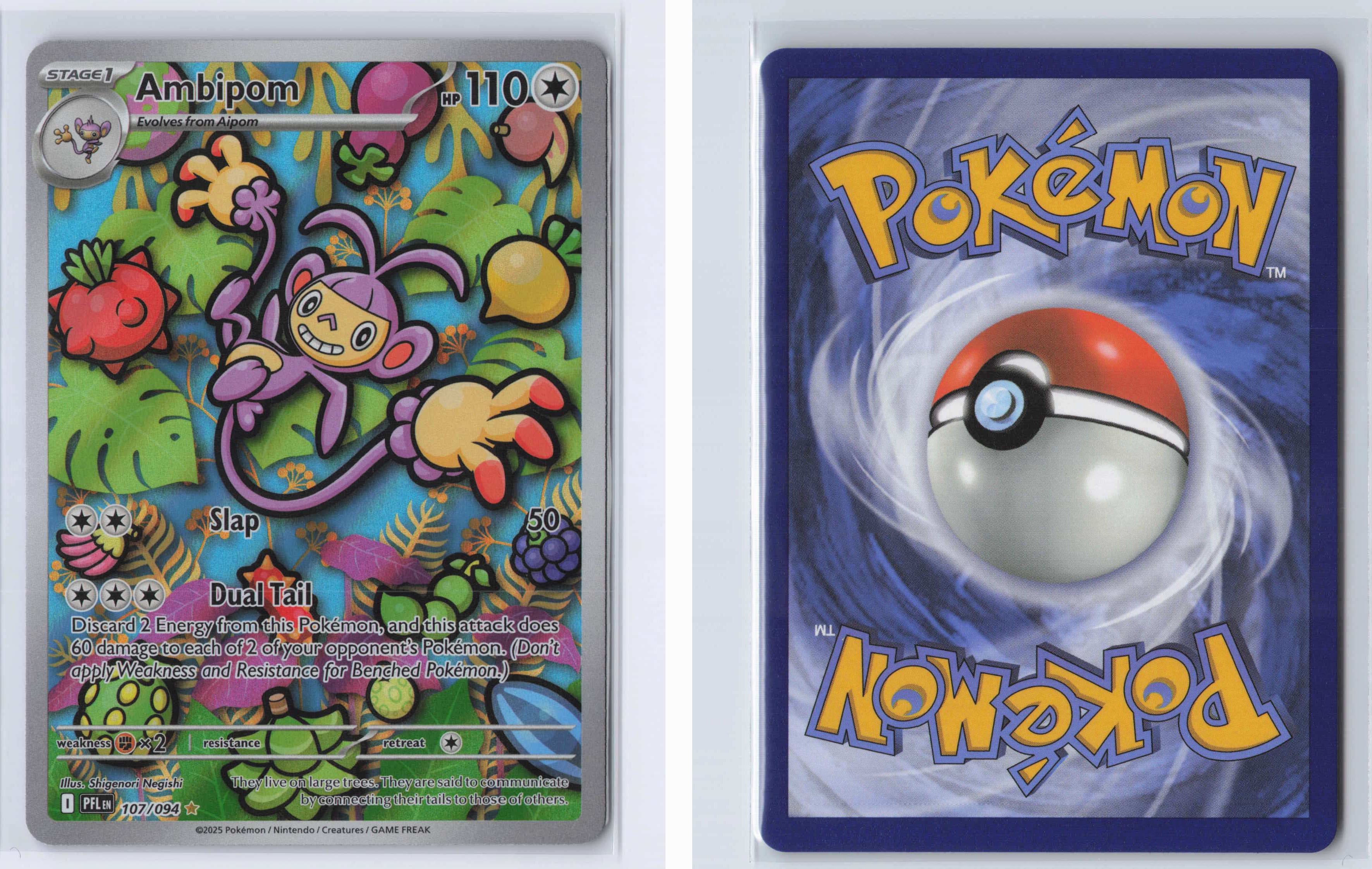 (#107/094) Ambipom [Mega Evolutions: Phantasmal Flames]