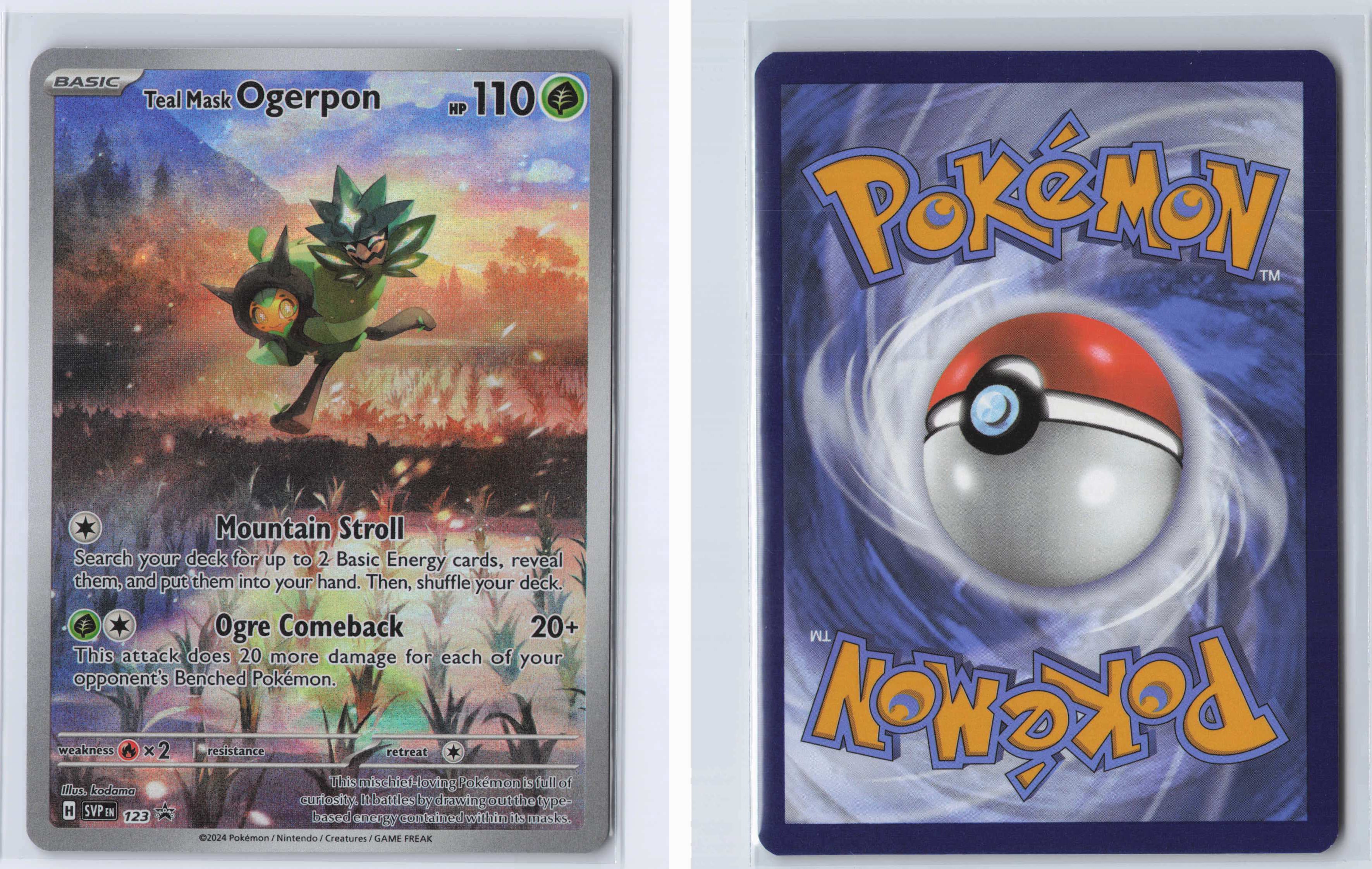 (#123) Teal Mask Ogerpon [SV: Scarlet & Violet Promo Cards]