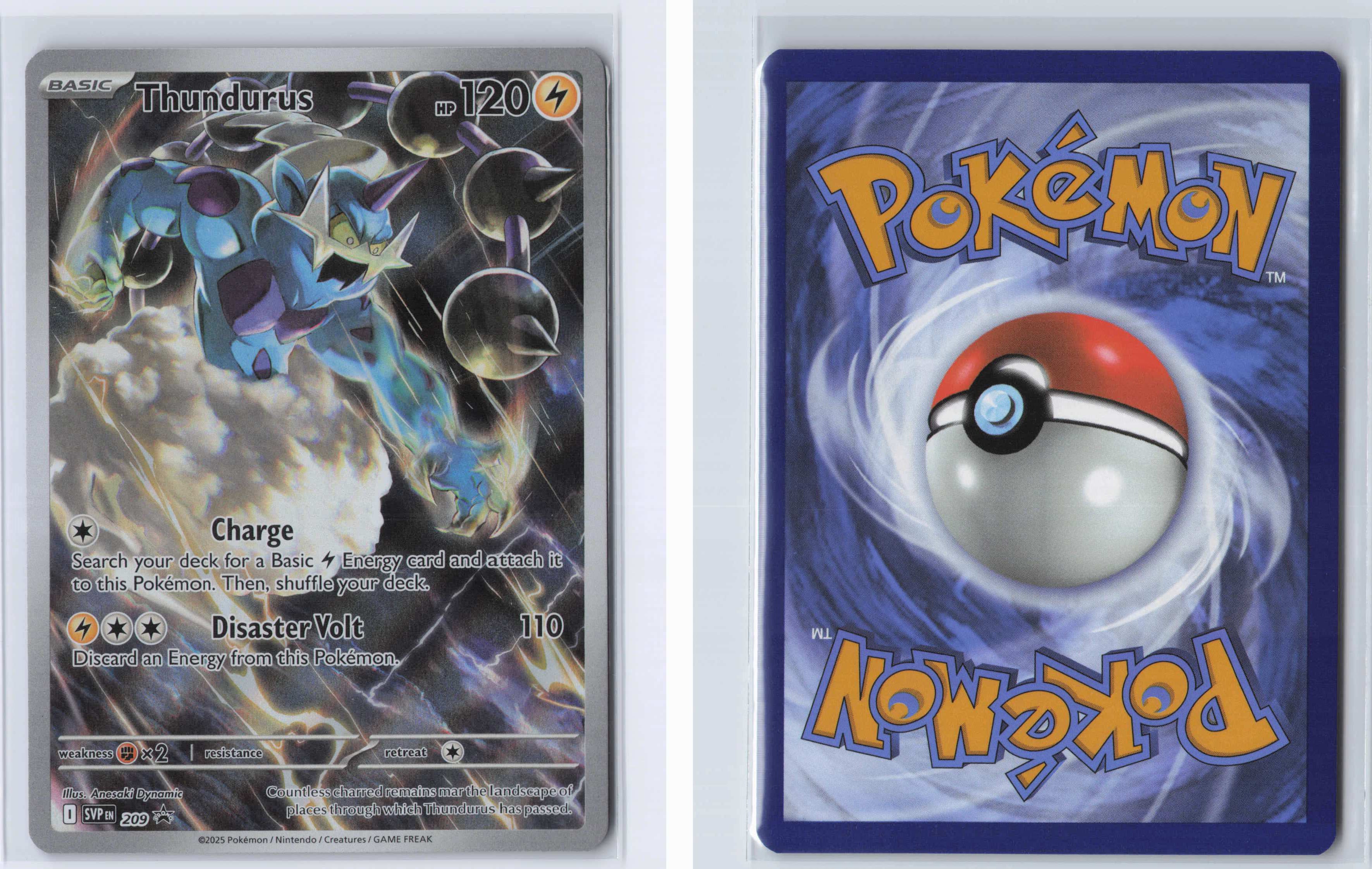 (#209) Thundurus - [SV: Scarlet & Violet Promo Cards]