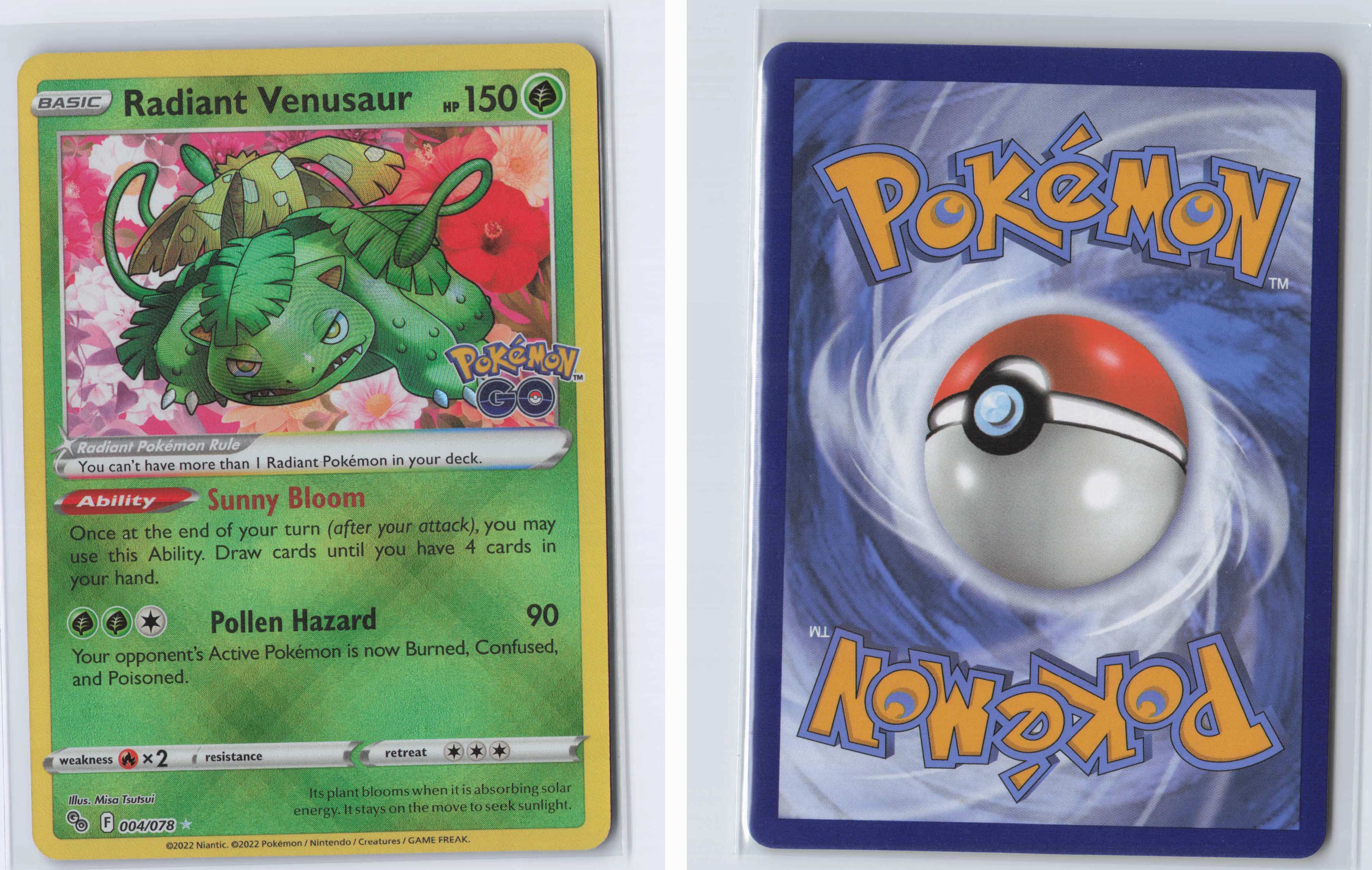 (#004/078) Radiant Venusaur [Pokemon GO]