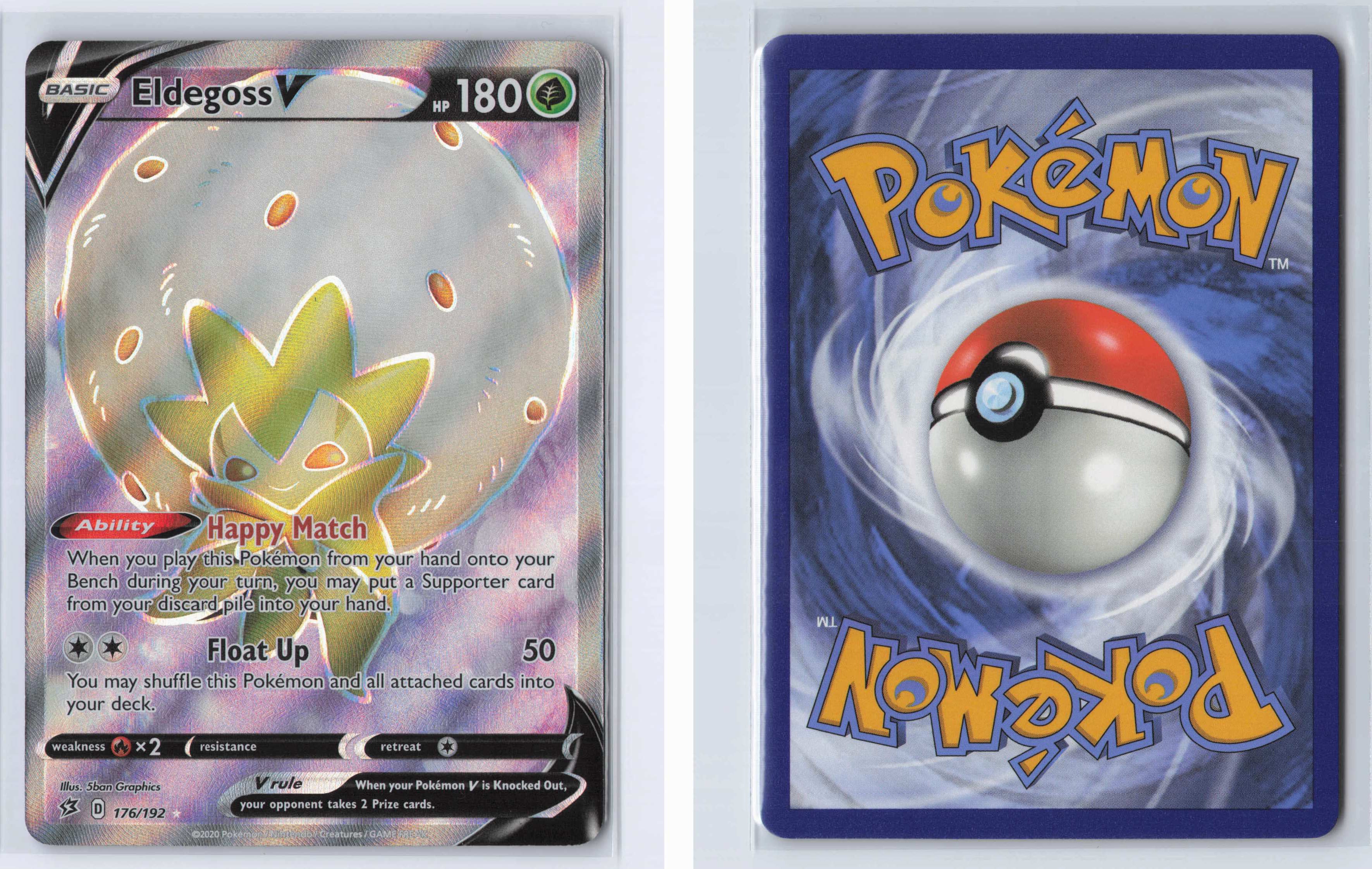 (#176/192) Eldegoss V (Full Art) [SWSH02: Rebel Clash]