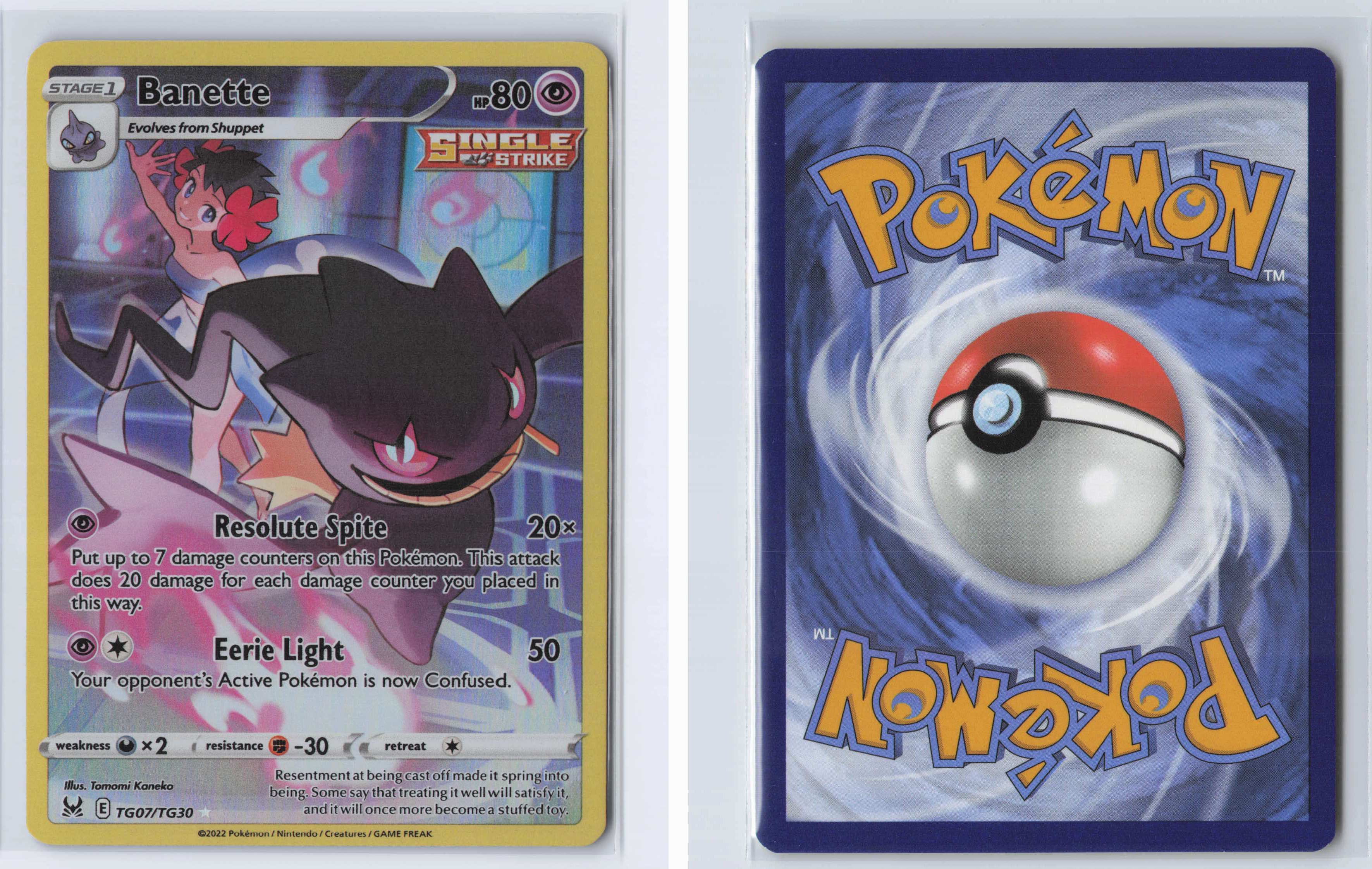 (#TG07/TG30) Banette [SWSH11: Lost Origin Trainer Gallery]
