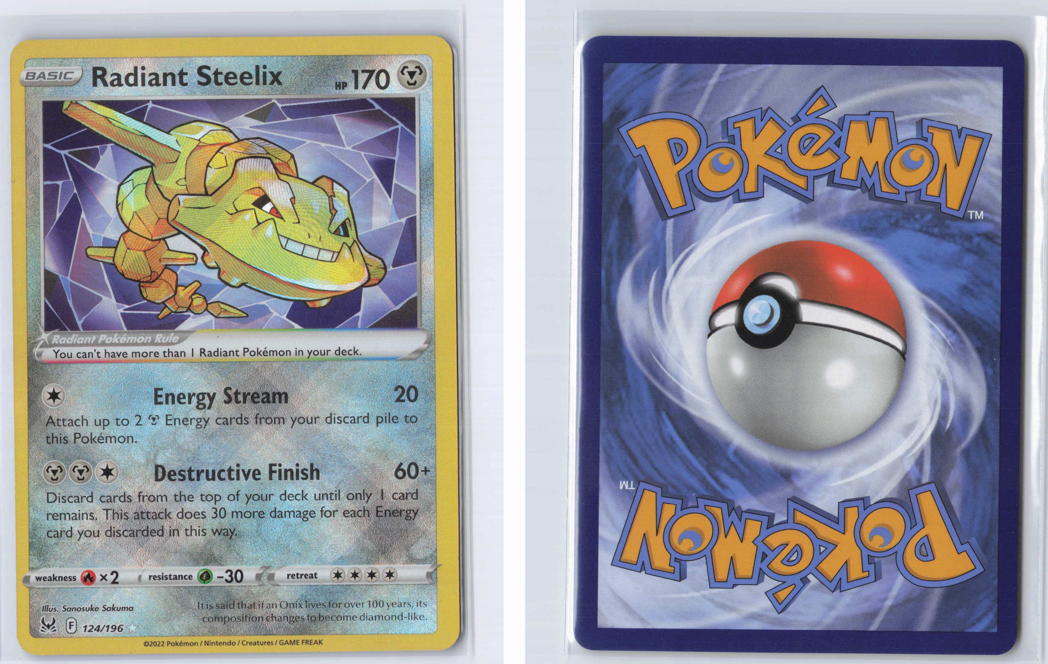 (#124/196) Radiant Steelix [SWSH11: Lost Origin]