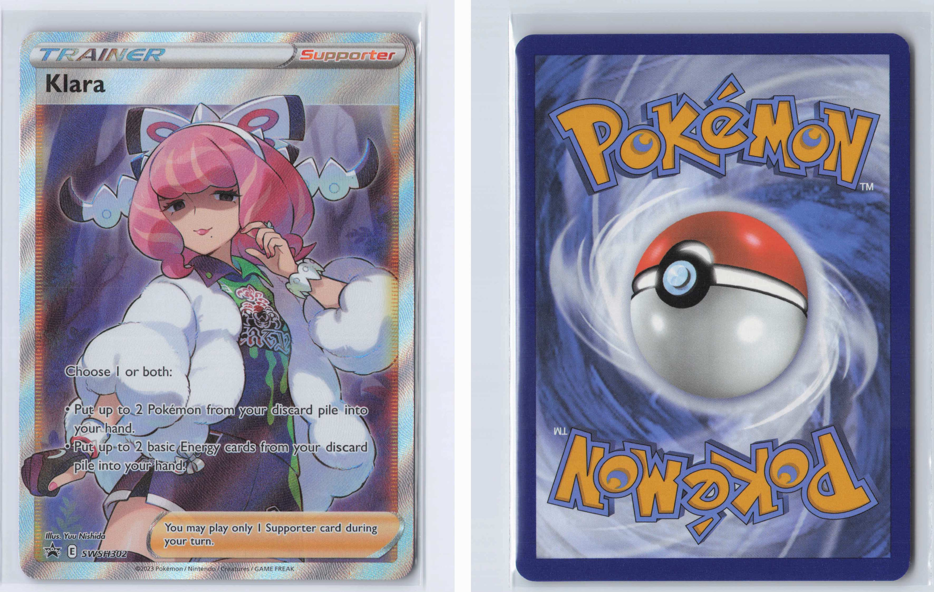 (#SWSH302) Klara (Full Art) [SWSH: Sword & Shield Promo Cards]