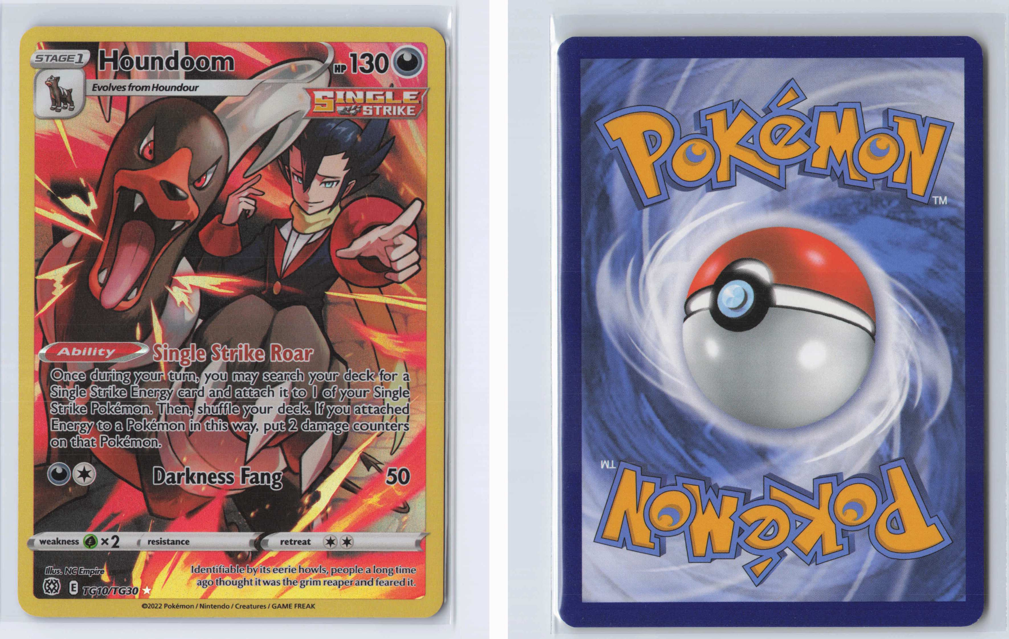 (#TG10/TG30) Houndoom [SWSH09: Brilliant Stars Trainer Gallery]