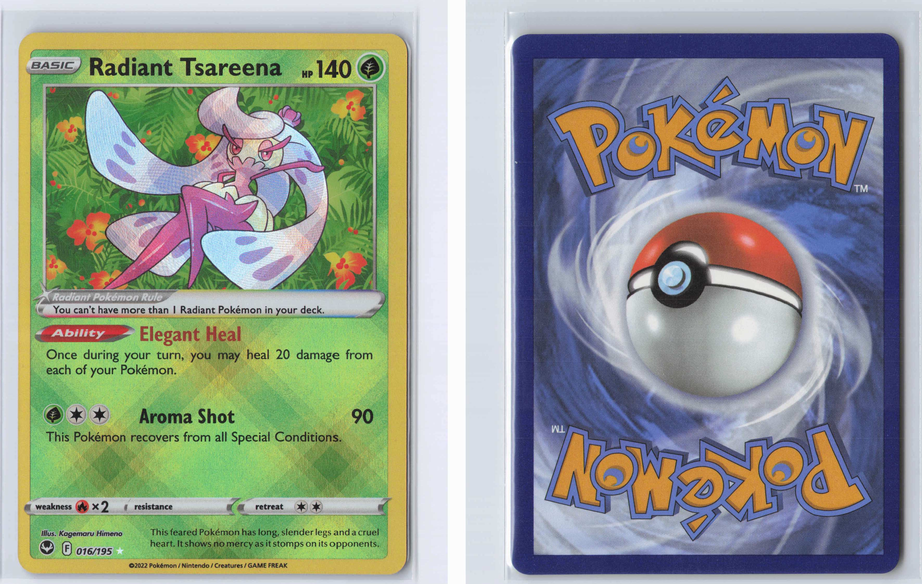 (#016/195) Radiant Tsareena [SWSH12: Silver Tempest]