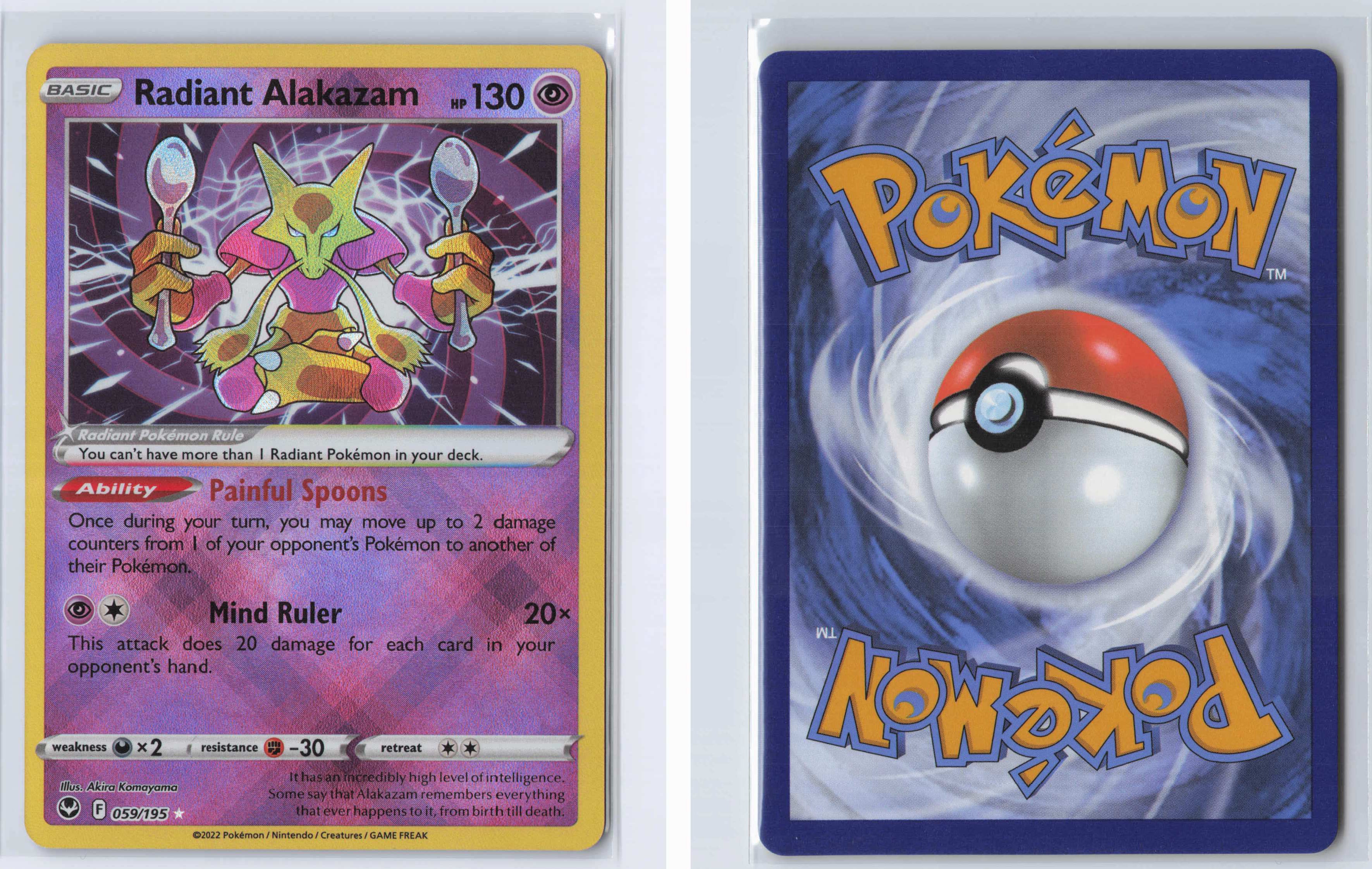 (#059/195) Radiant Alakazam [SWSH12: Silver Tempest]
