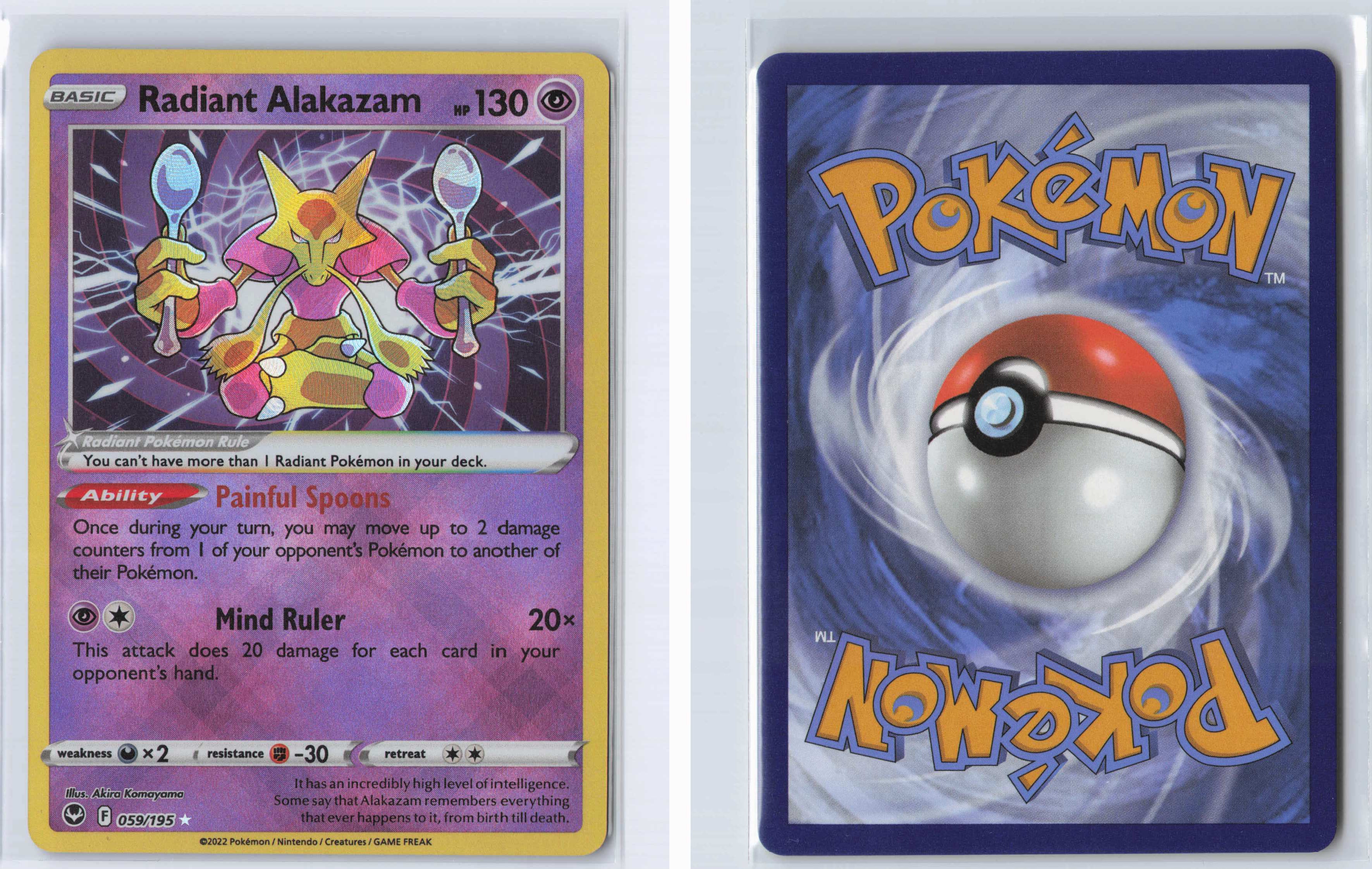 (#059/195) Radiant Alakazam [SWSH12: Silver Tempest]