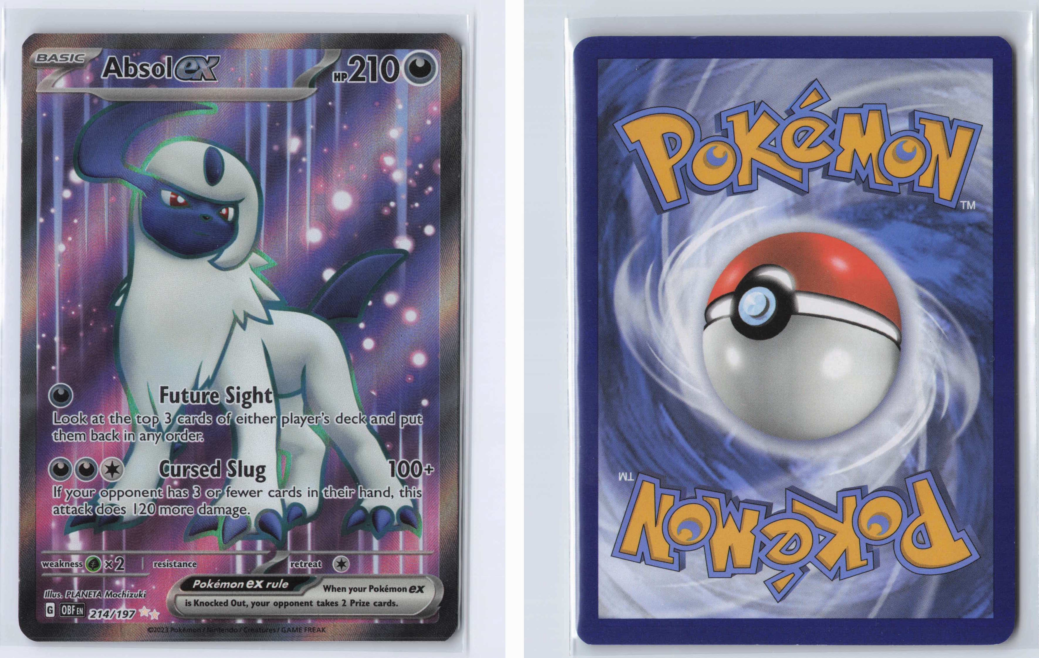 (#214/197) Absol ex [SV03: Obsidian Flames]