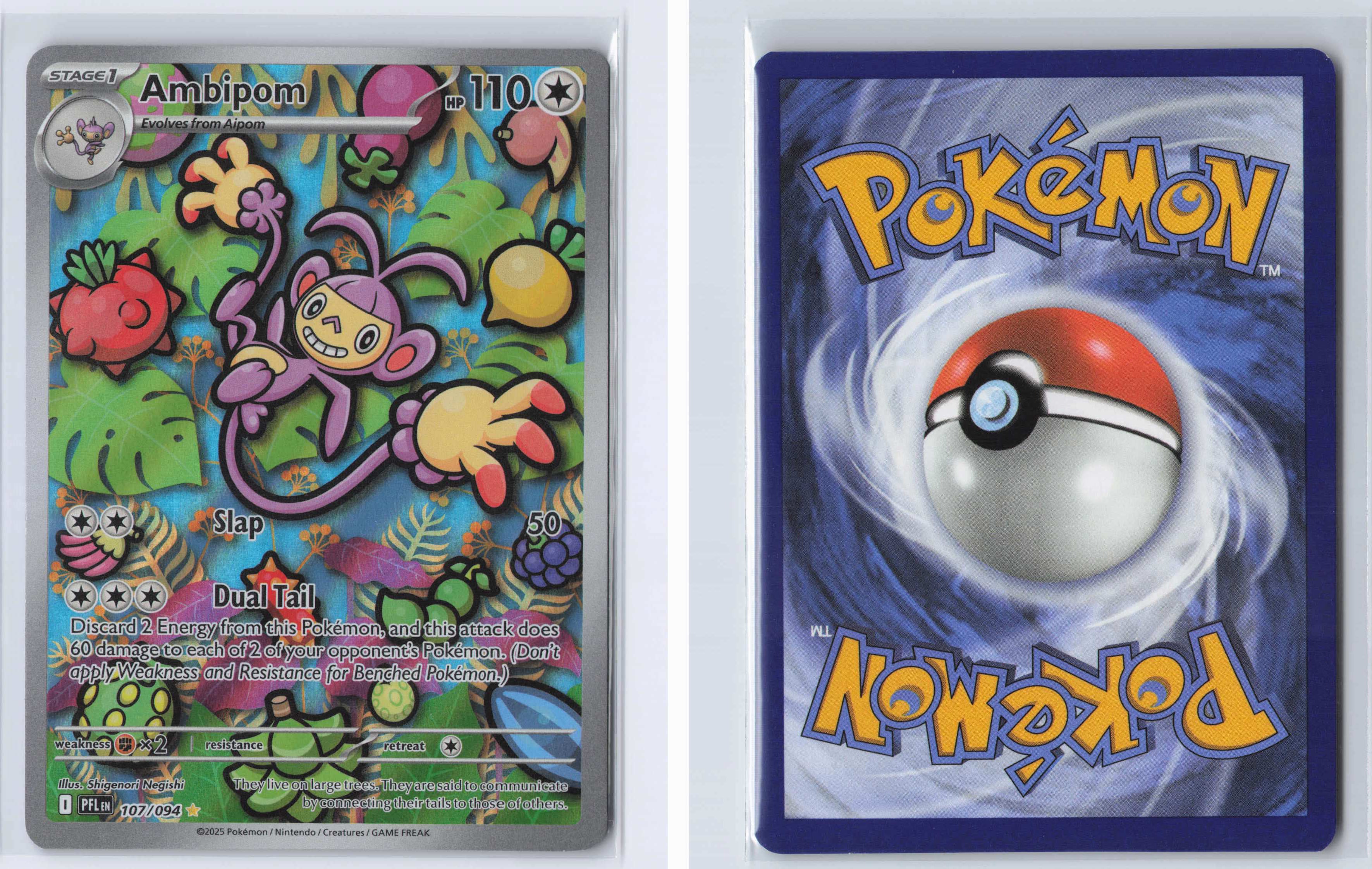 (#107/094) Ambipom [Mega Evolutions: Phantasmal Flames]