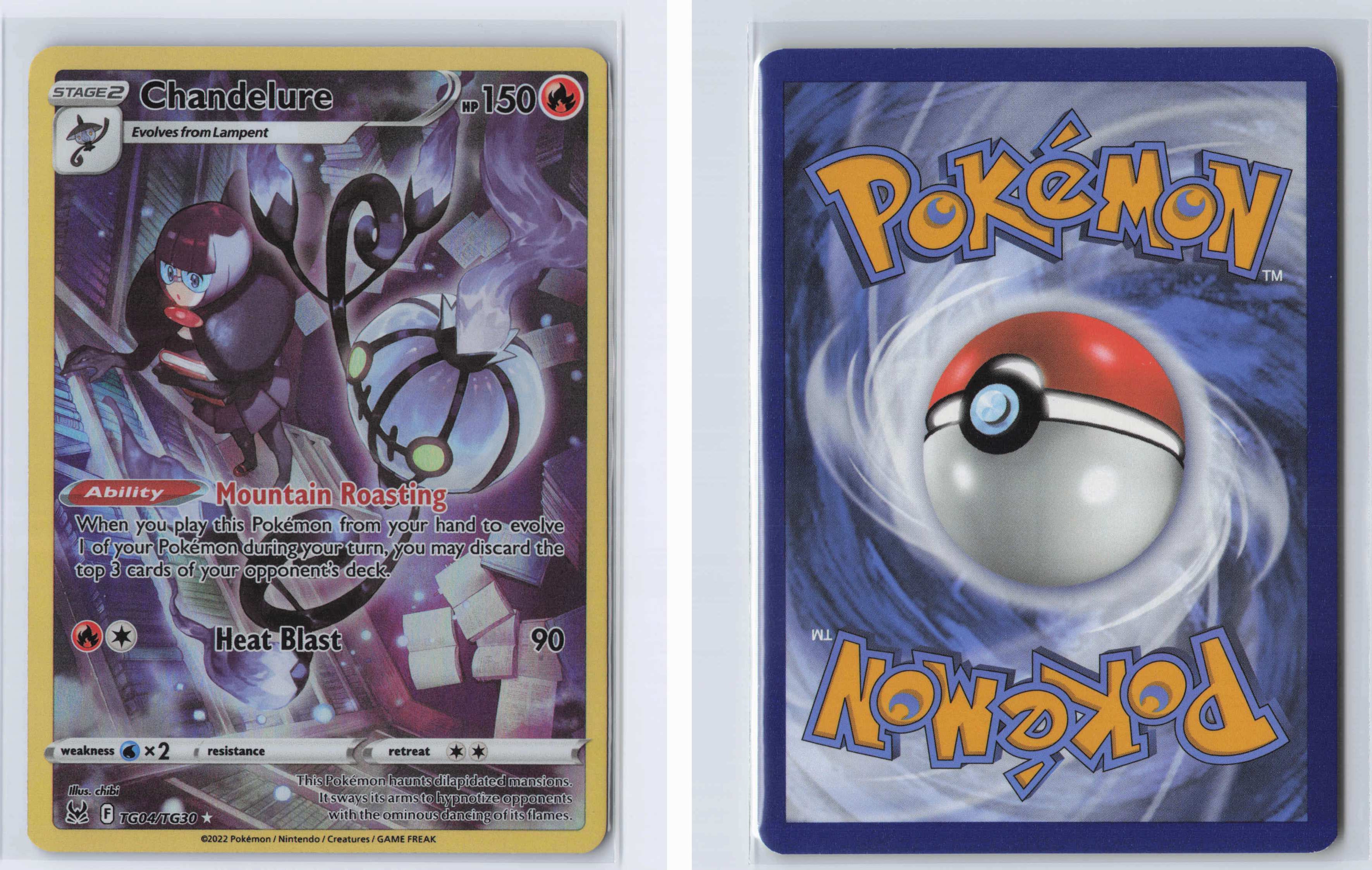 (#TG04/TG30) Chandelure [SWSH11: Lost Origin Trainer Gallery]