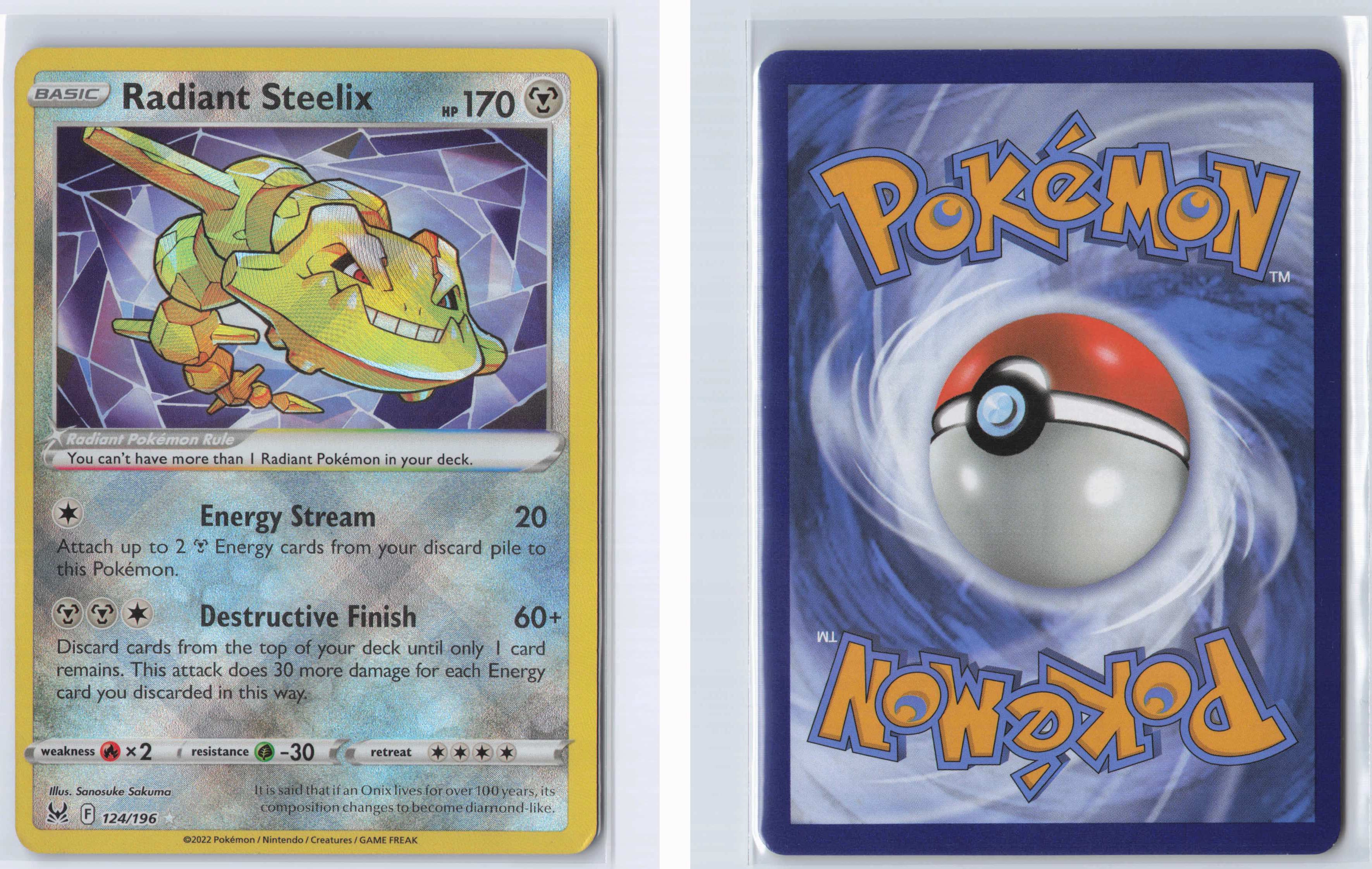(#124/196) Radiant Steelix [SWSH11: Lost Origin]