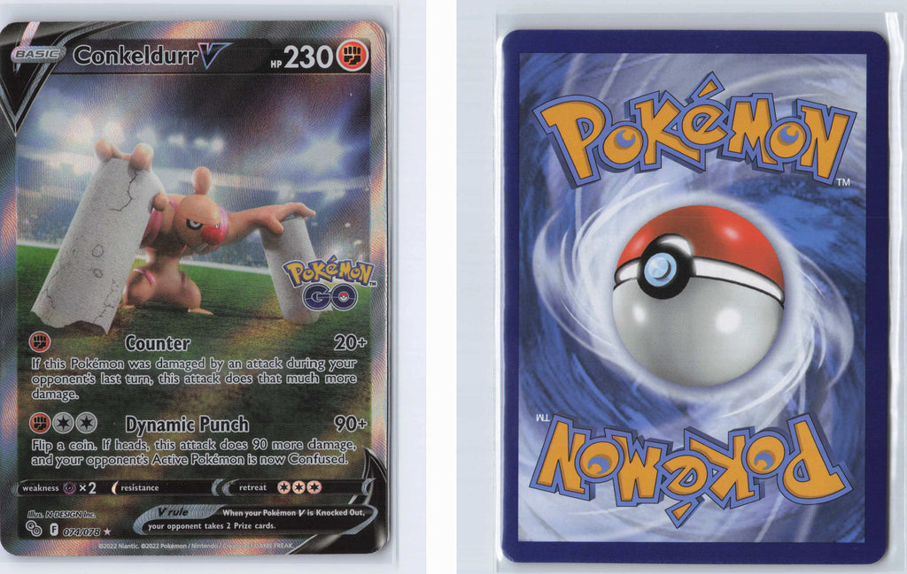 (#074/078) Conkeldurr V (Alternate Full Art) [Pokemon GO]