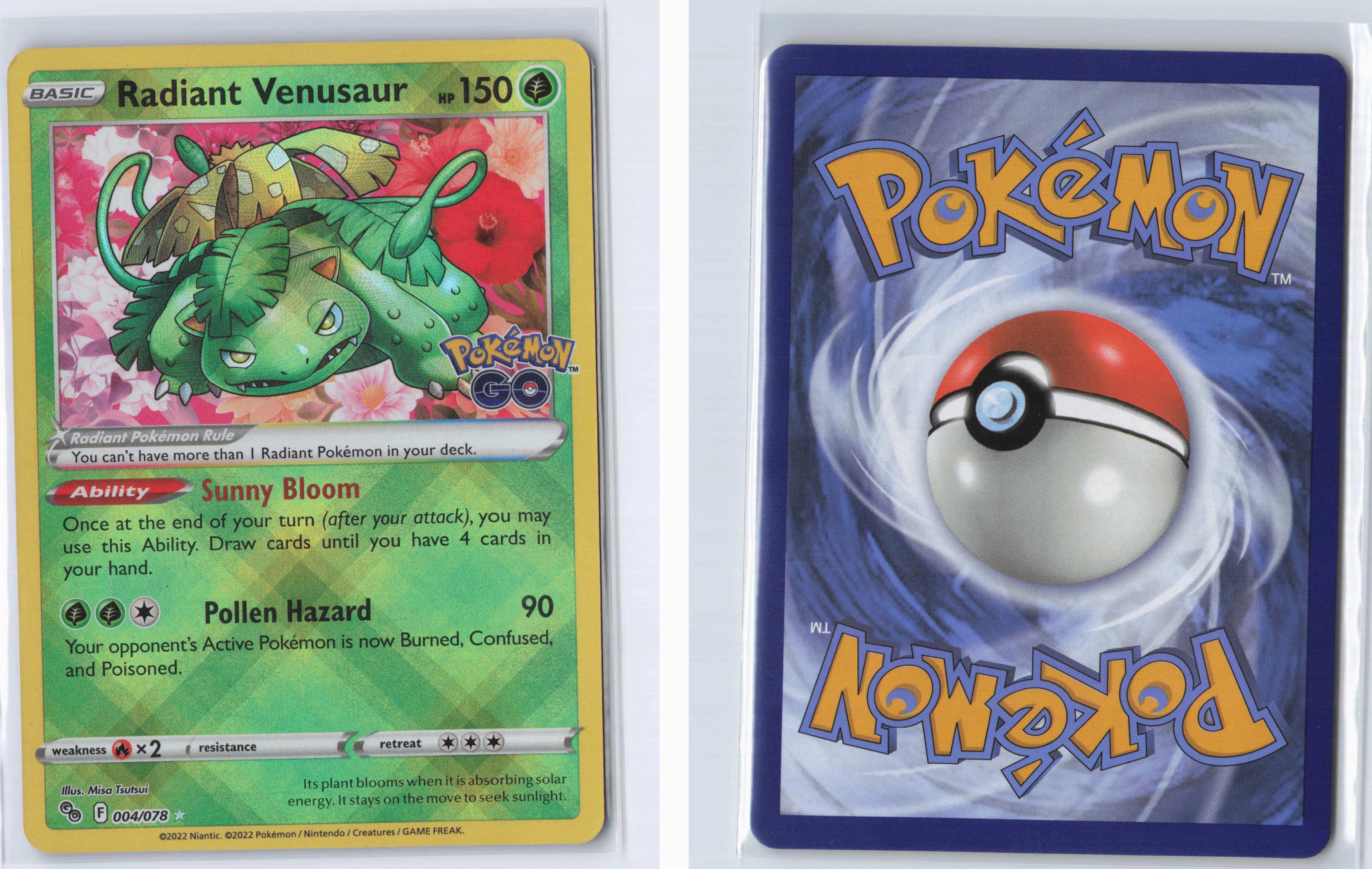 (#004/078) Radiant Venusaur [Pokemon GO]