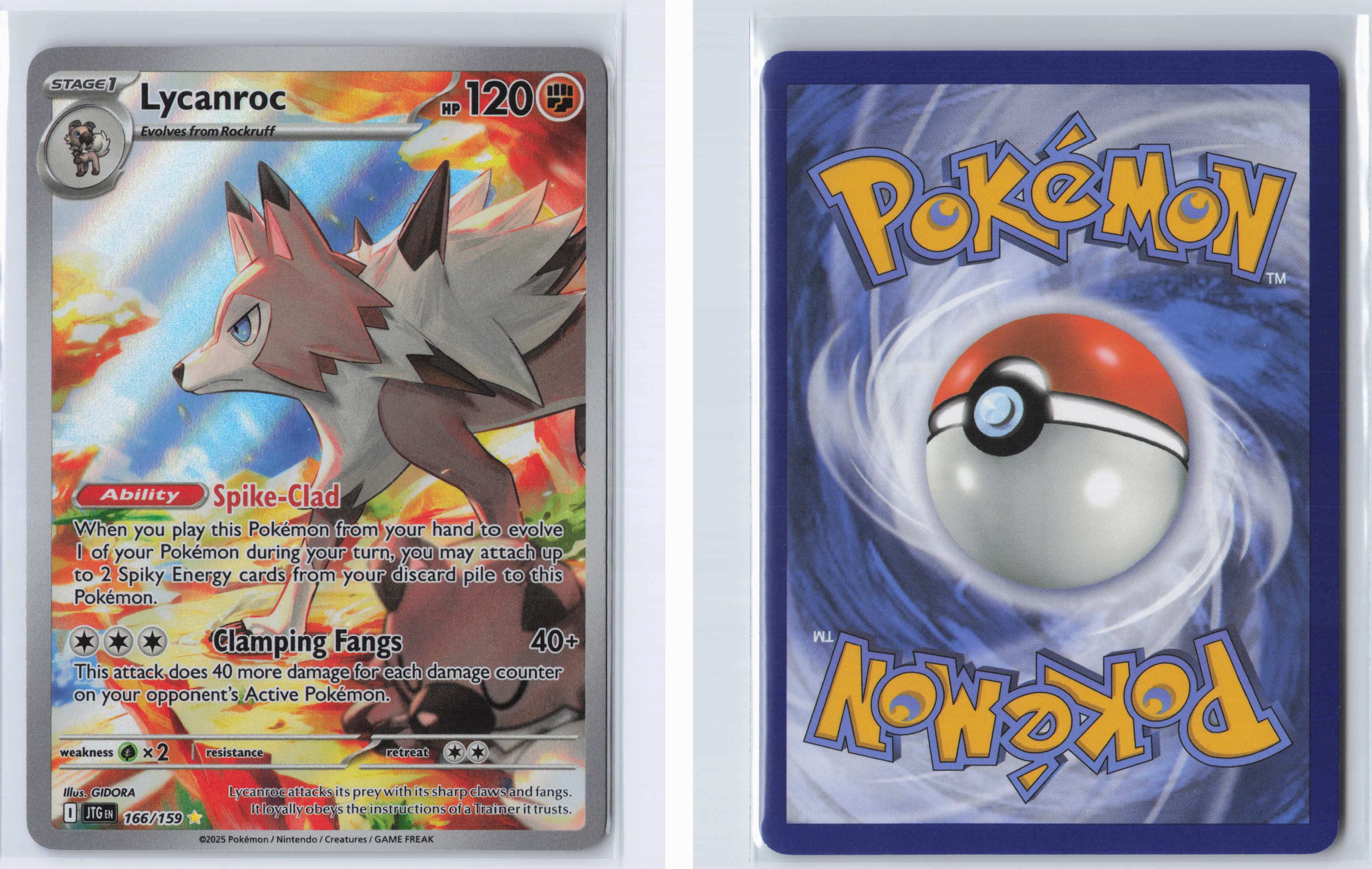 (#166/159) Lycanroc [SV09: Journey Together]