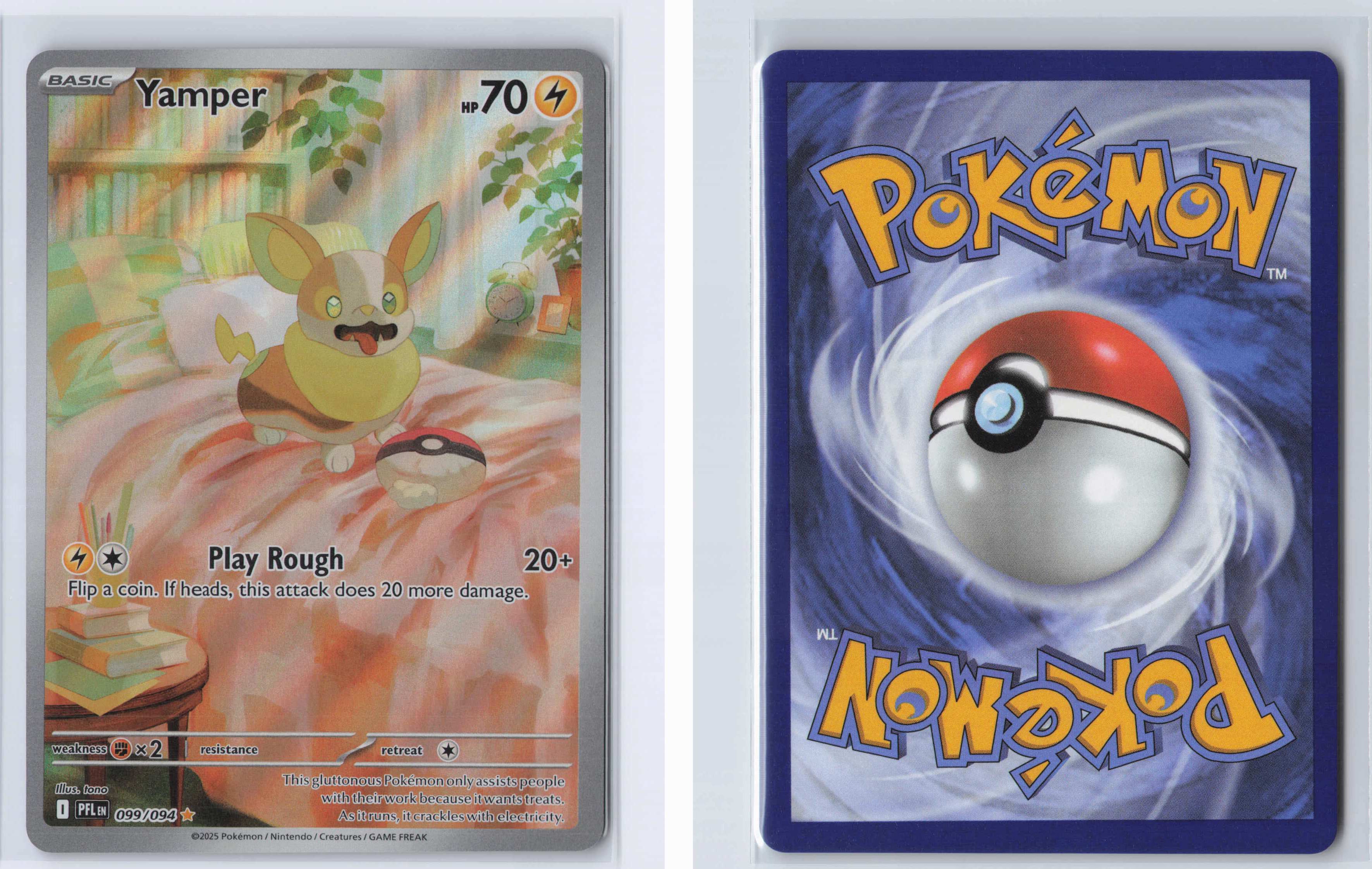 (#099/094) Yamper [Mega Evolutions: Phantasmal Flames]