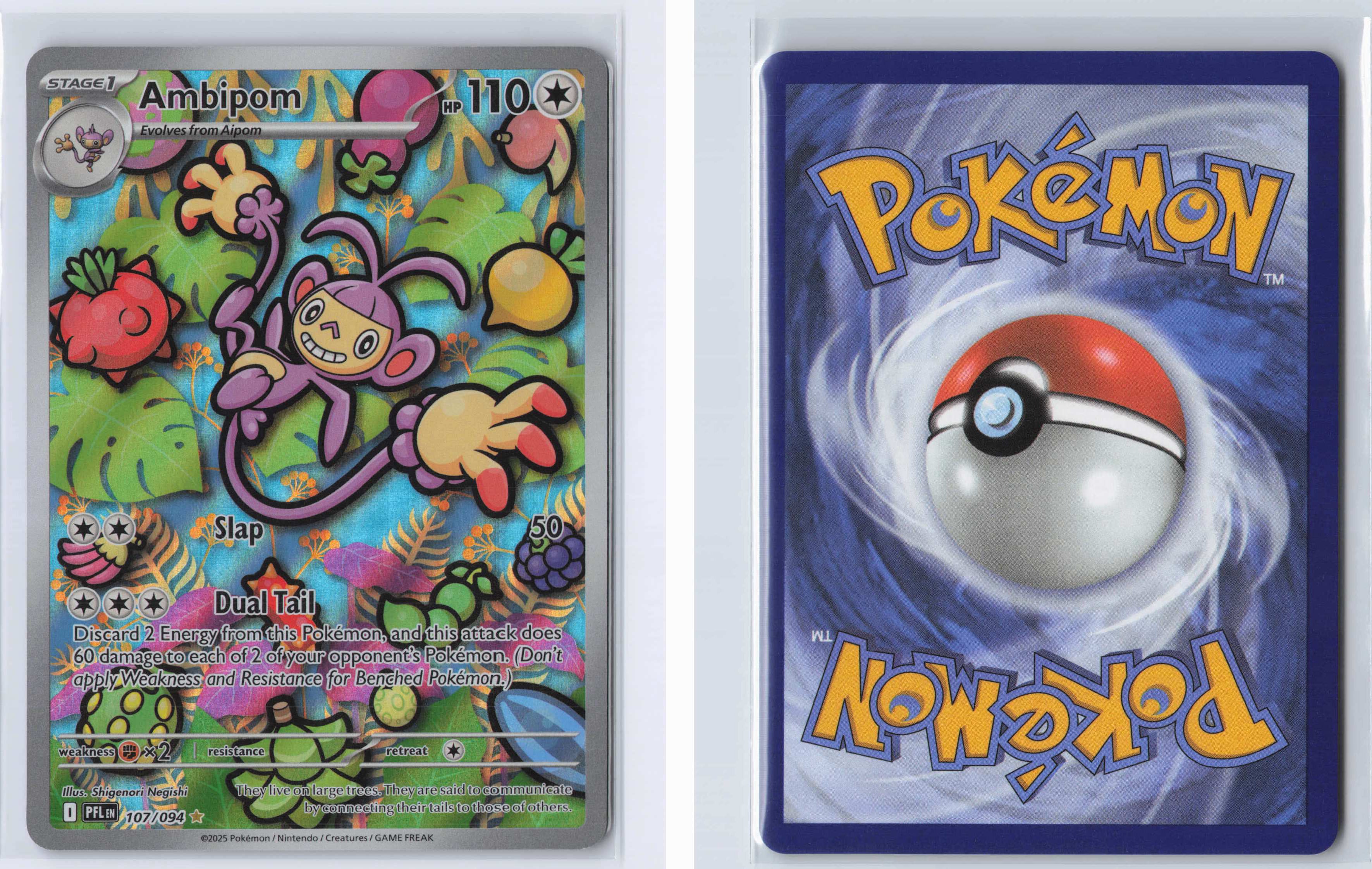 (#107/094) Ambipom [Mega Evolutions: Phantasmal Flames]