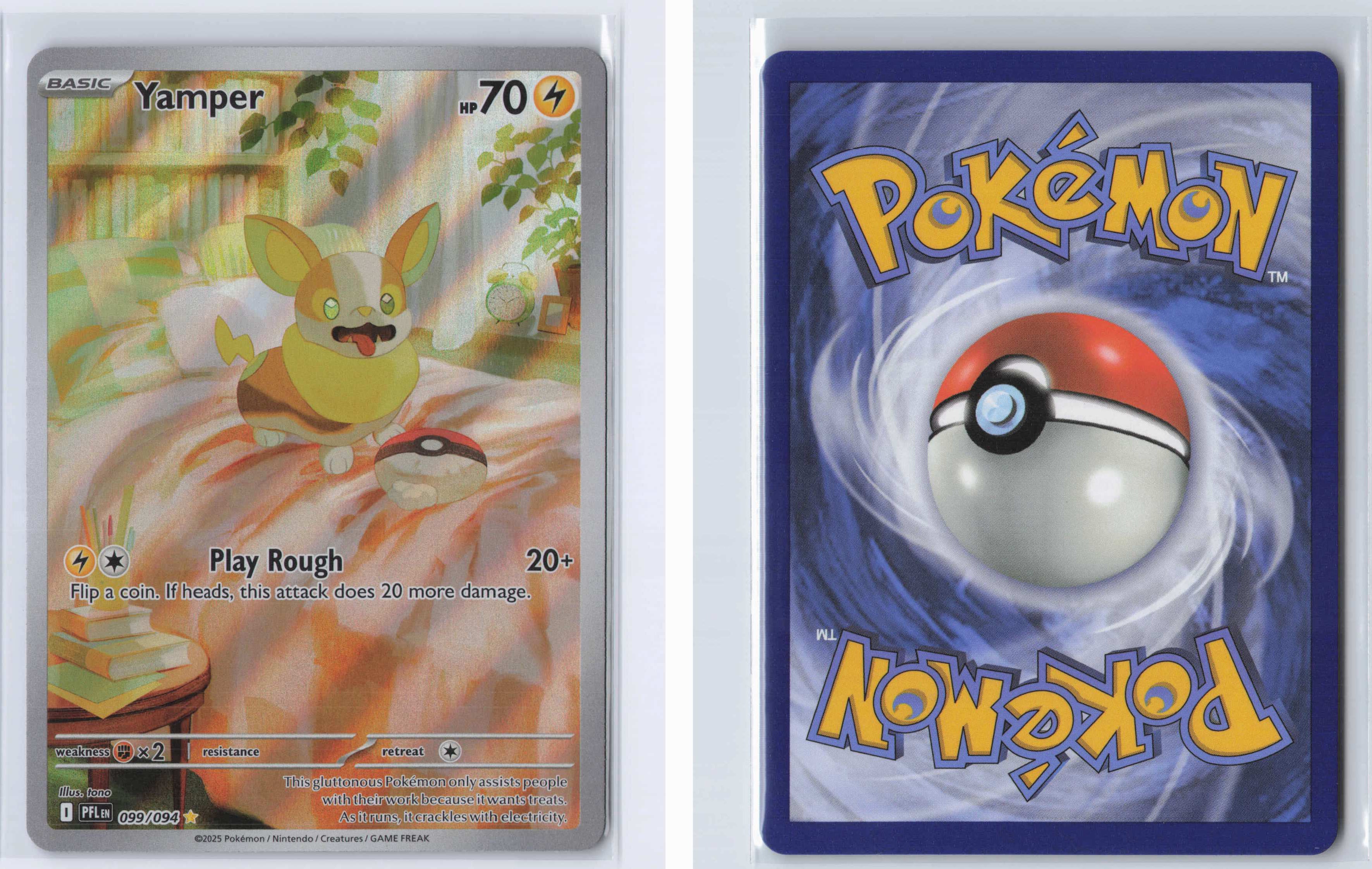 (#099/094) Yamper [Mega Evolutions: Phantasmal Flames]