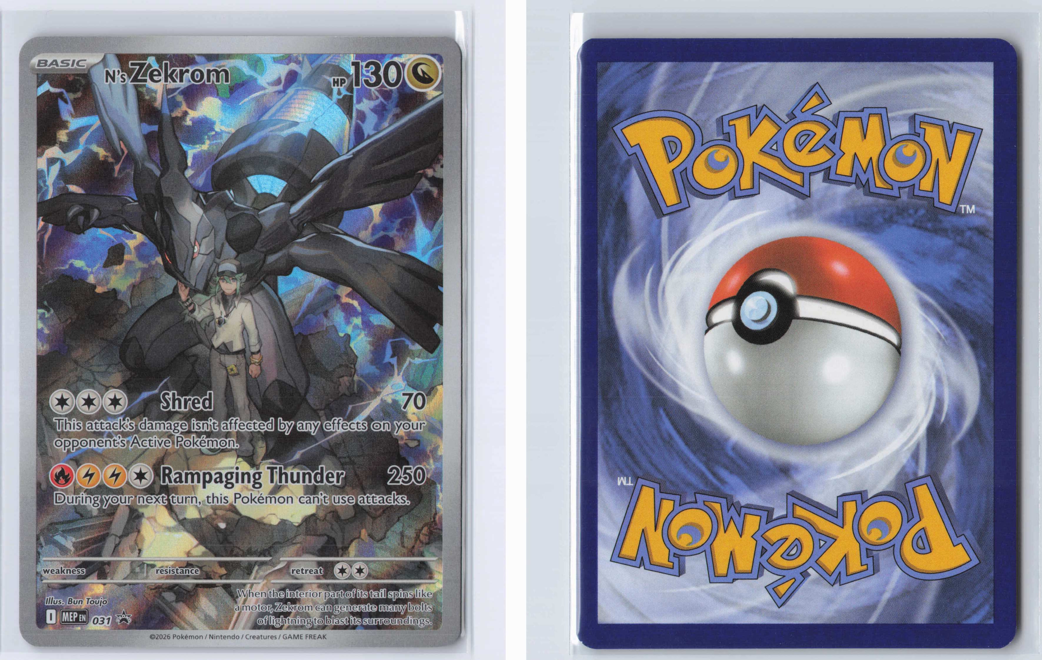 (#31) N's Zekrom - [ME: Mega Evolution Promo]