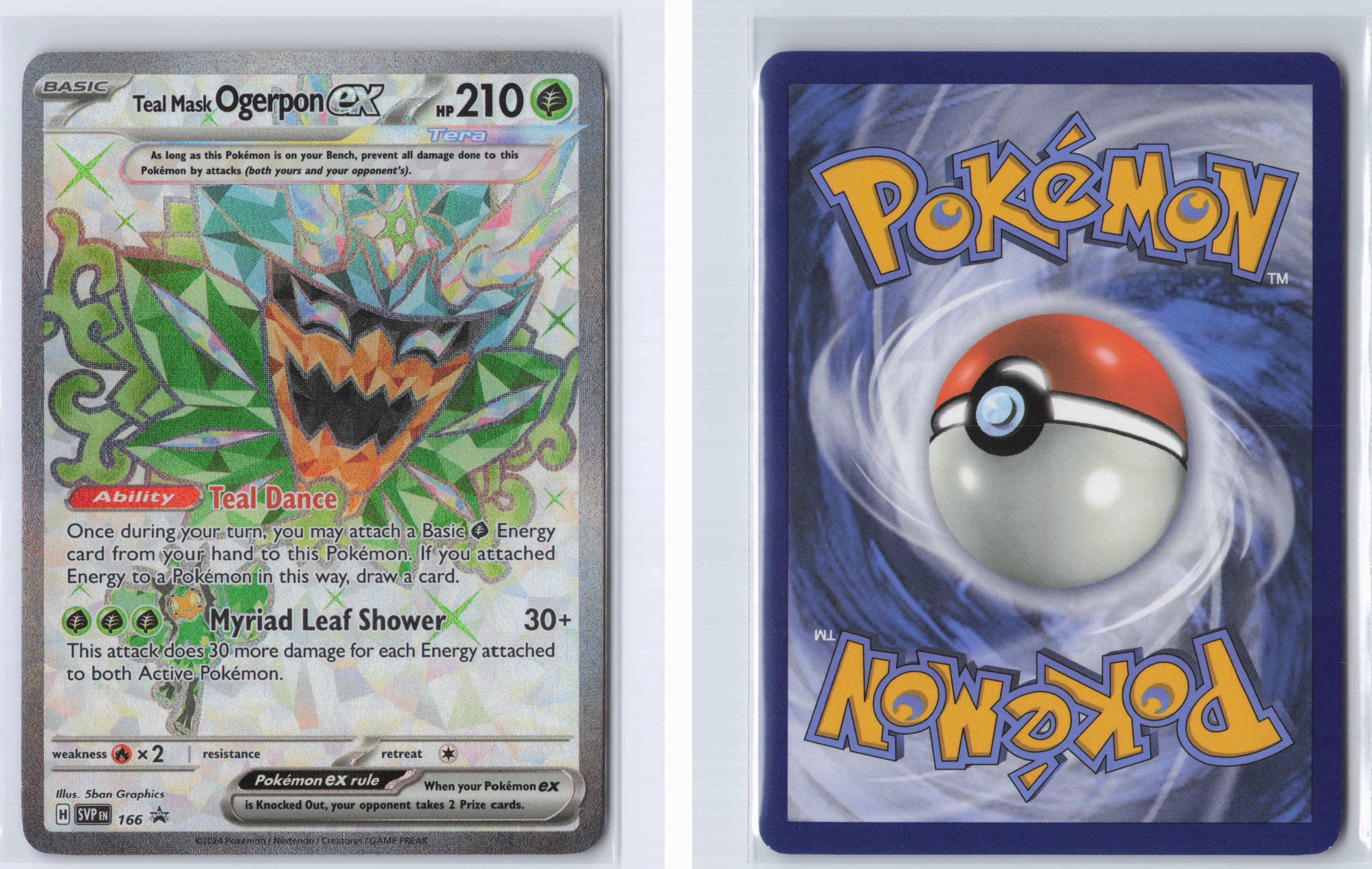 (#166) Teal Mask Ogerpon ex - [SV: Scarlet & Violet Promo Cards]