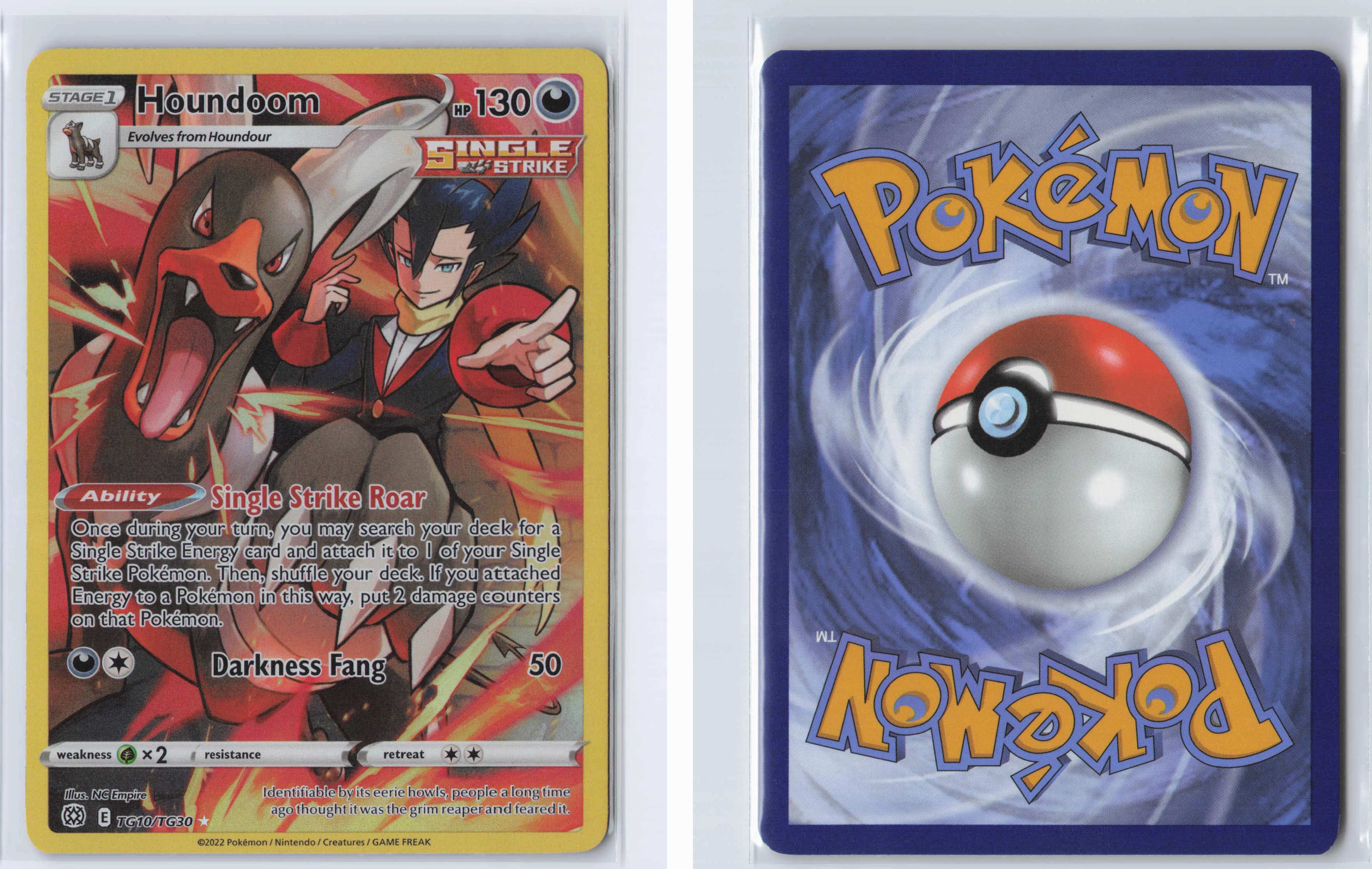 (#TG10/TG30) Houndoom [SWSH09: Brilliant Stars Trainer Gallery]