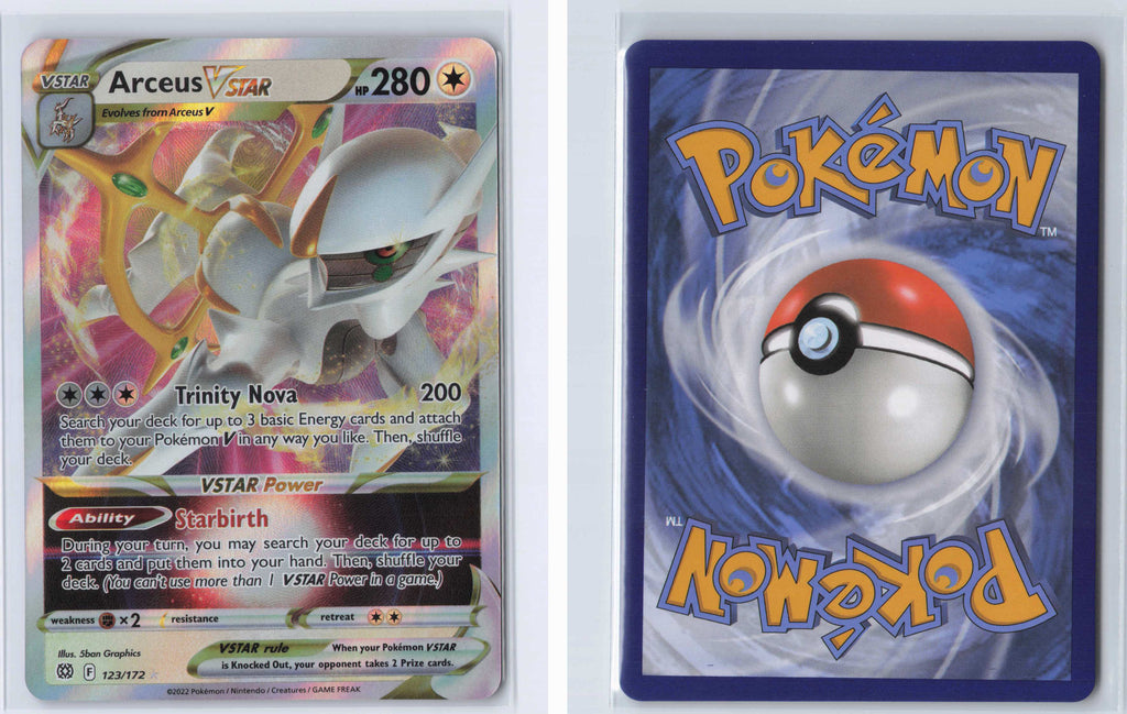(#123/172) Arceus VSTAR [SWSH09: Brilliant Stars]