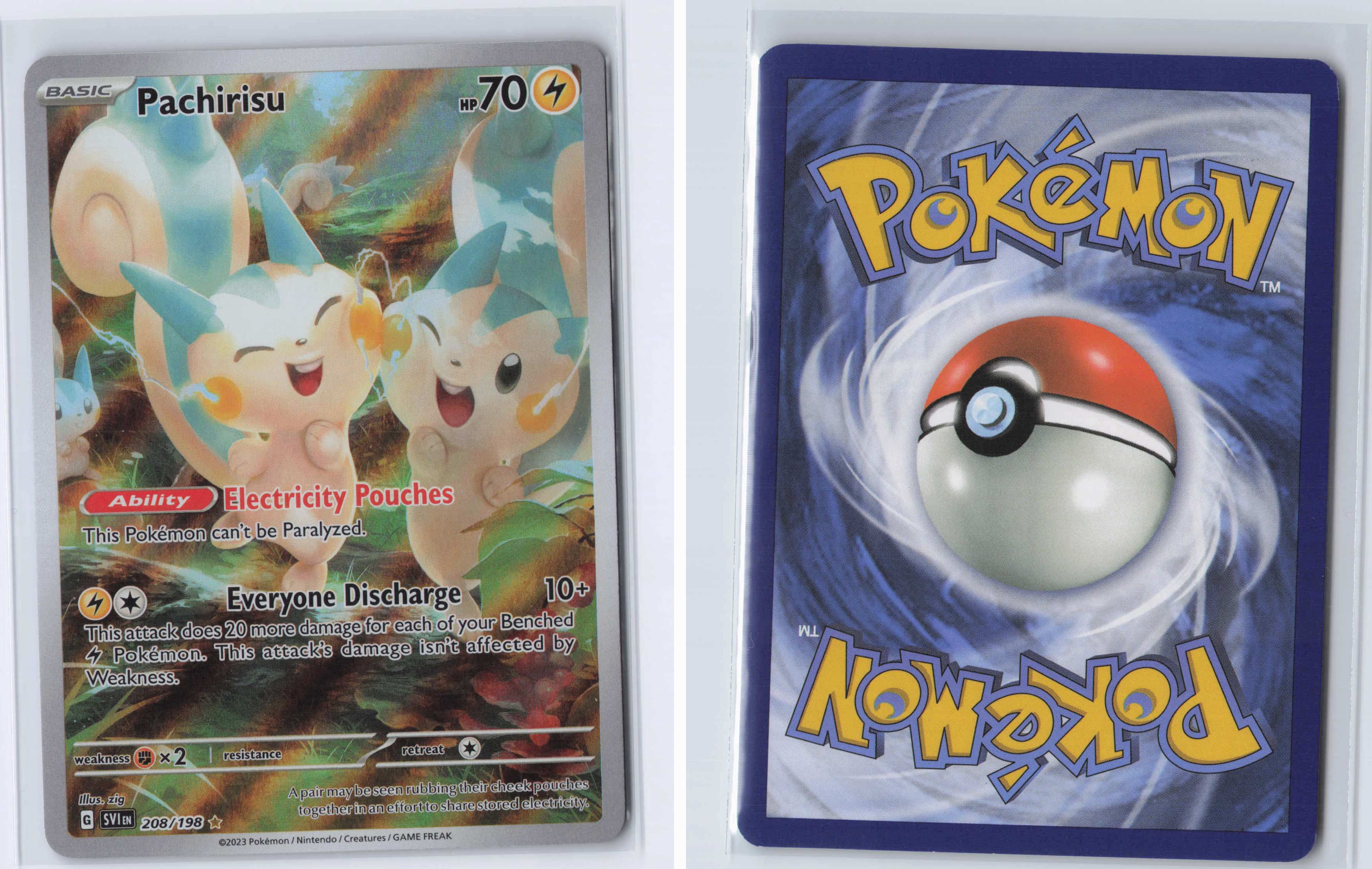 (#208/198) Pachirisu [SV01: Scarlet & Violet Base Set]