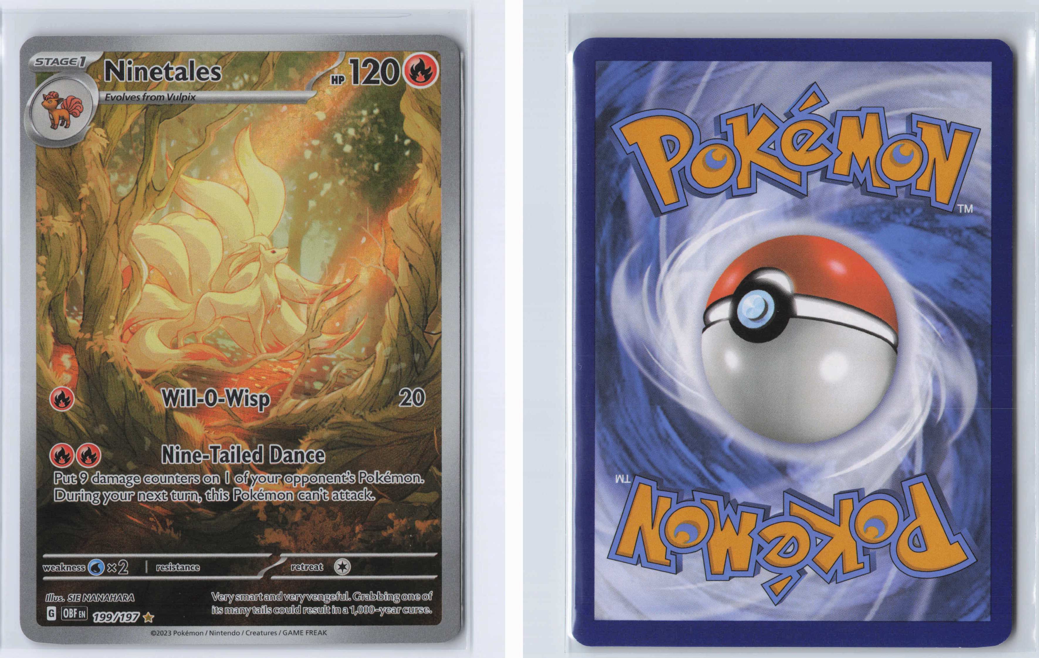 (#199/197) Ninetales [SV03: Obsidian Flames]