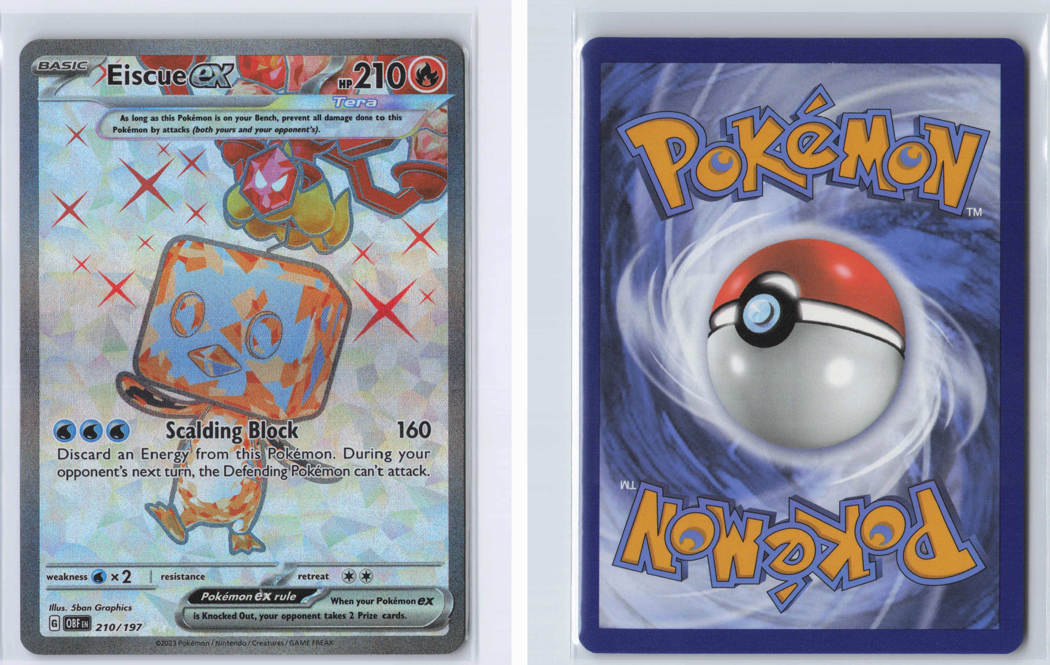 (#210/197) Eiscue ex [SV03: Obsidian Flames]