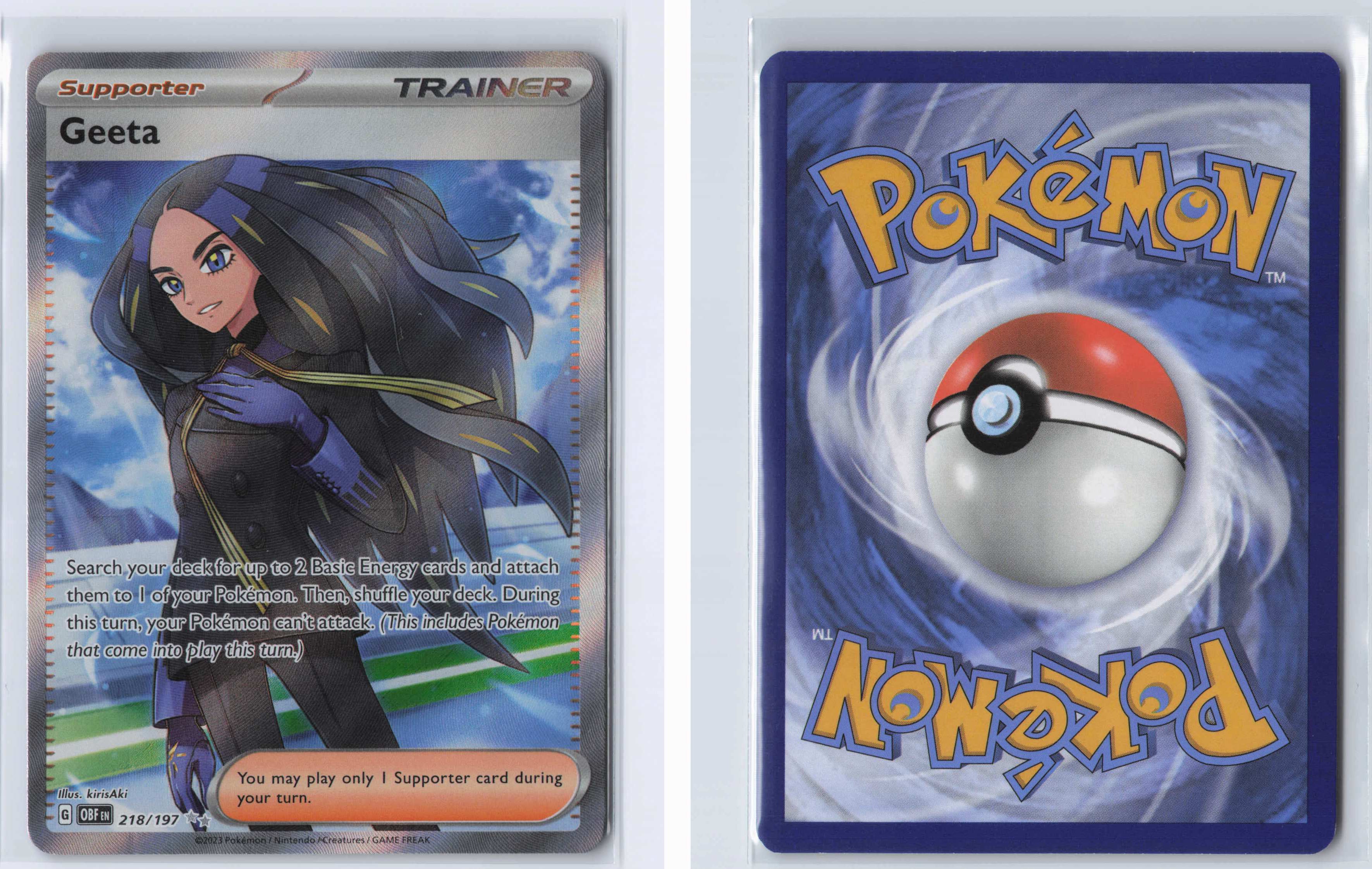 (#218/197) Geeta [SV03: Obsidian Flames]