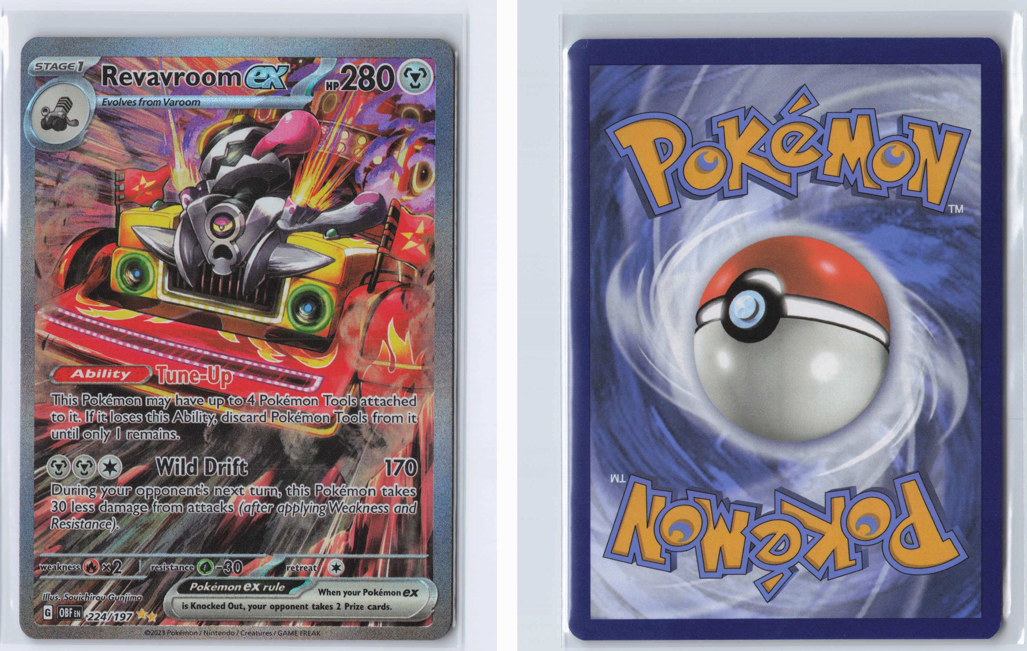 (#224/197) Revavroom ex [SV03: Obsidian Flames]