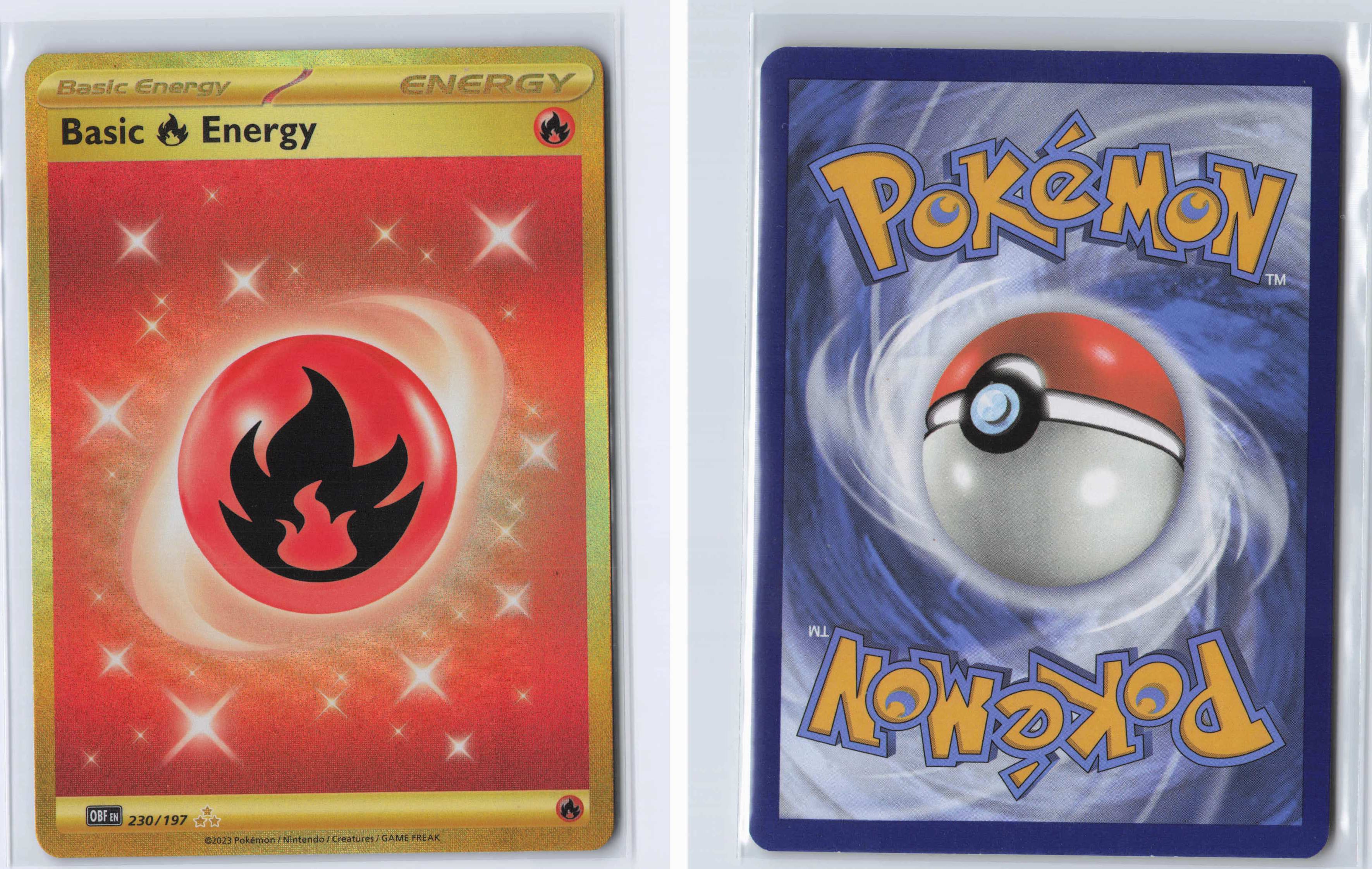 (#230/197) Basic Fire Energy - [SV03: Obsidian Flames]