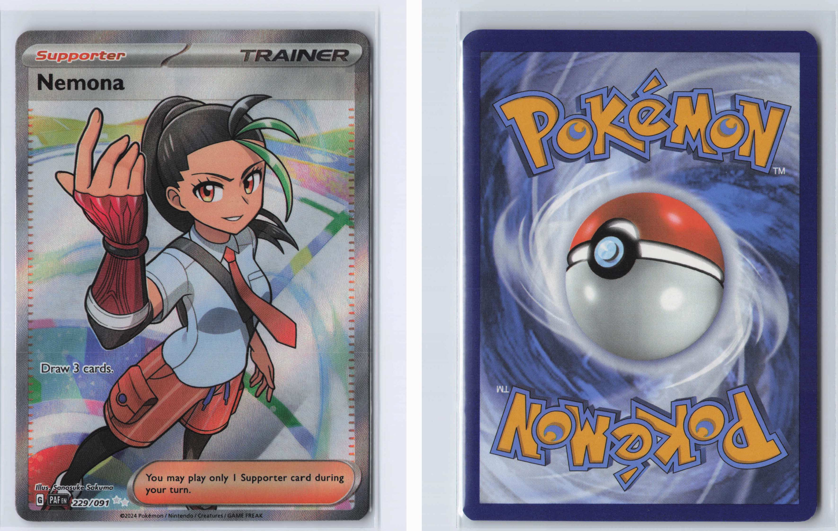 (#229/091) Nemona [SV: Paldean Fates]