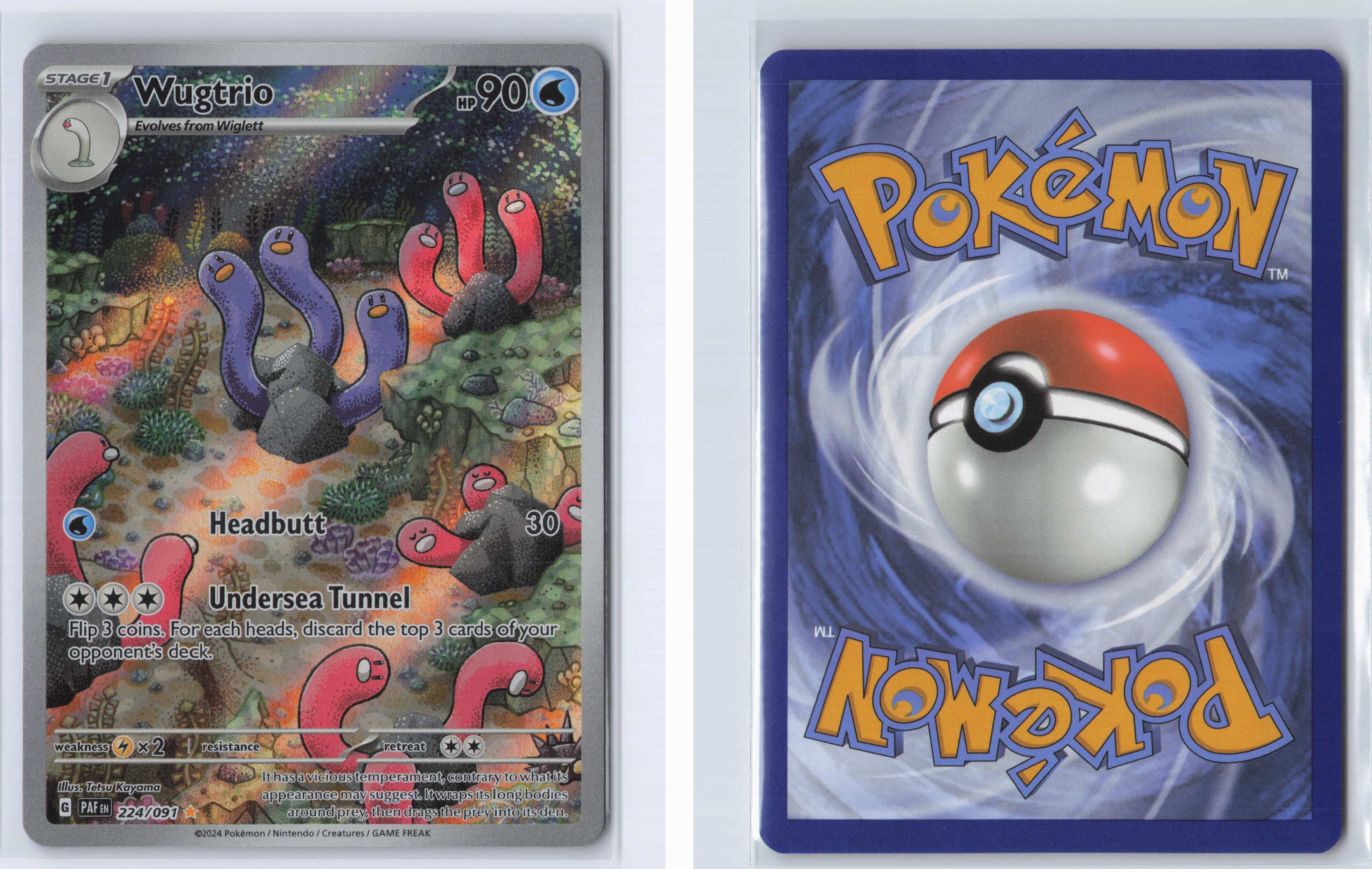 (#224/091) Wugtrio [Scarlet & Violet: Paldean Fates]