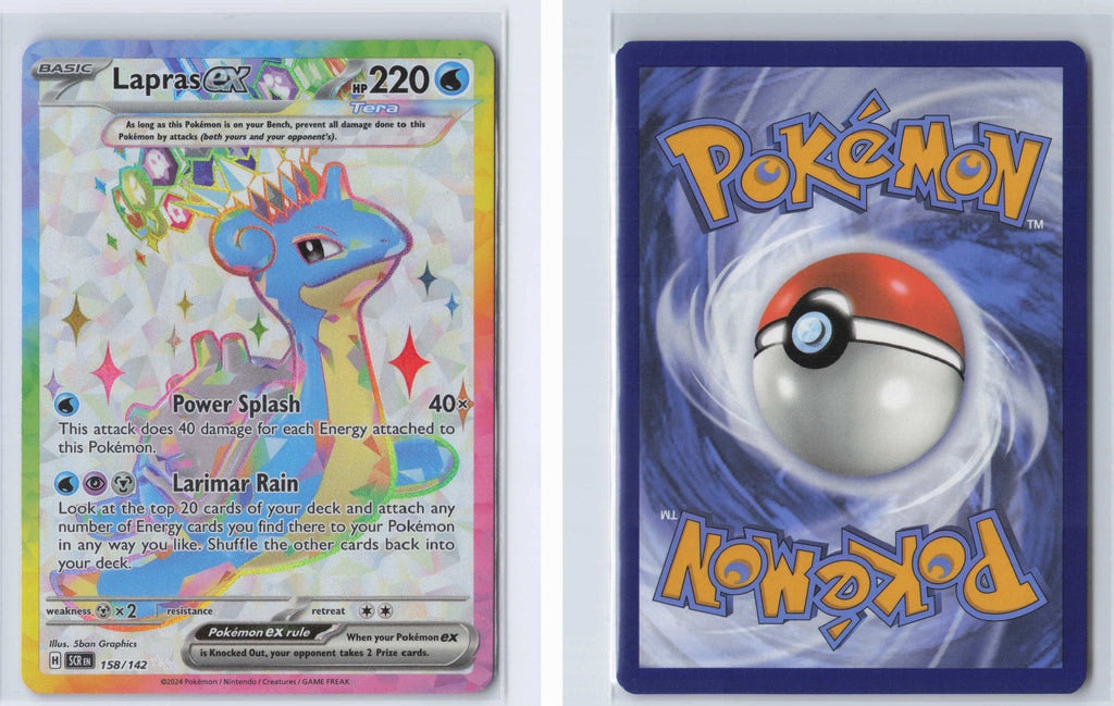 (#158/142) Lapras ex [SV07: Stellar Crown]