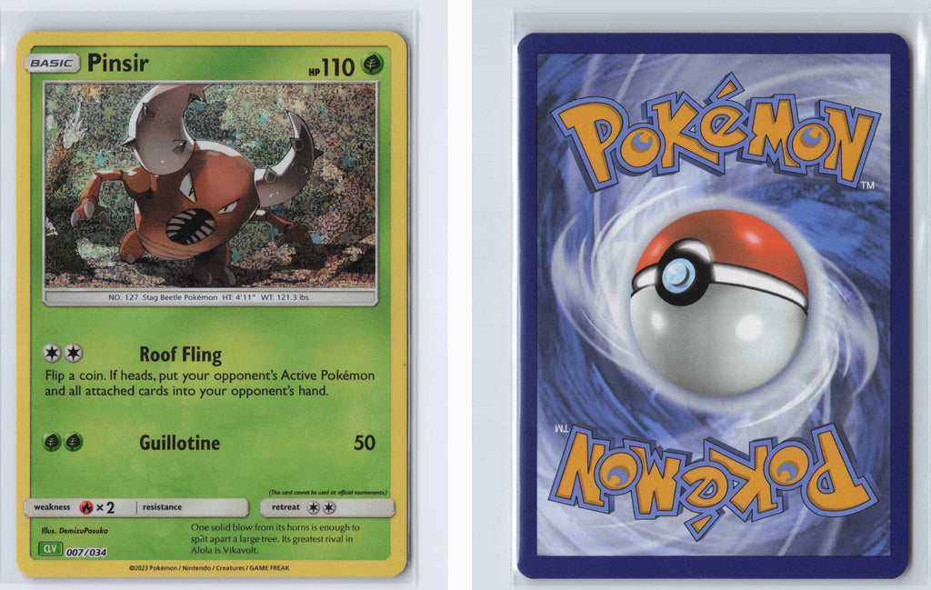 (#007/034) Pinsir [Trading Card Game Classic]