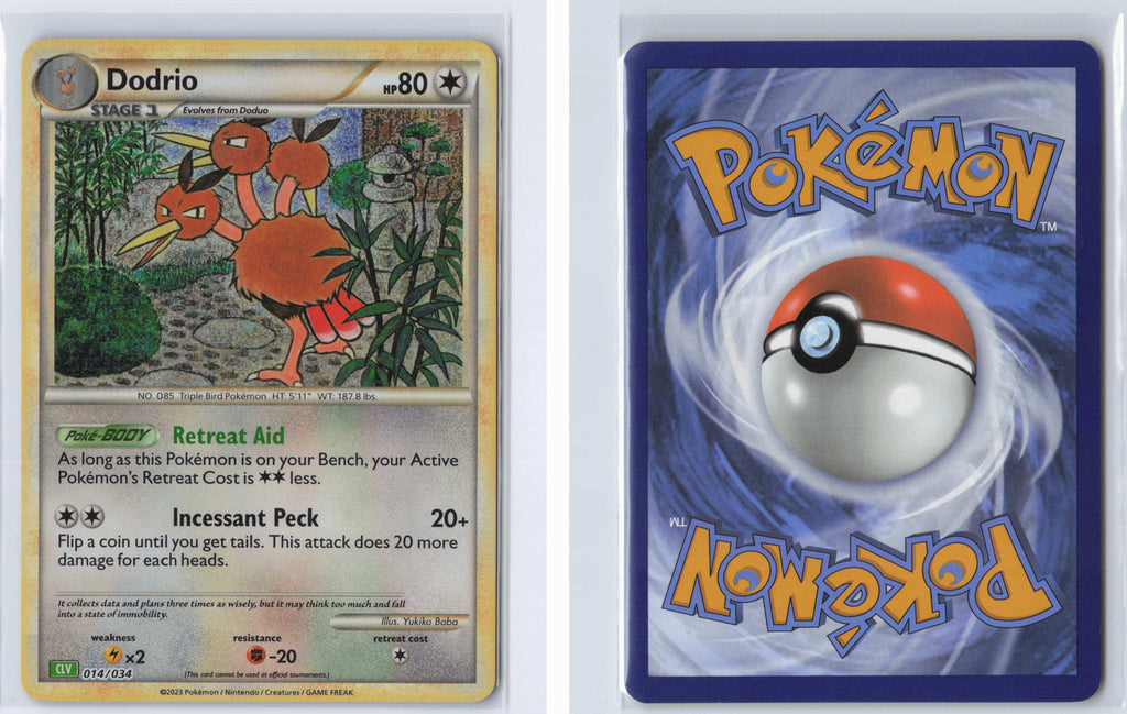 (#014/034) Dodrio [Trading Card Game Classic]