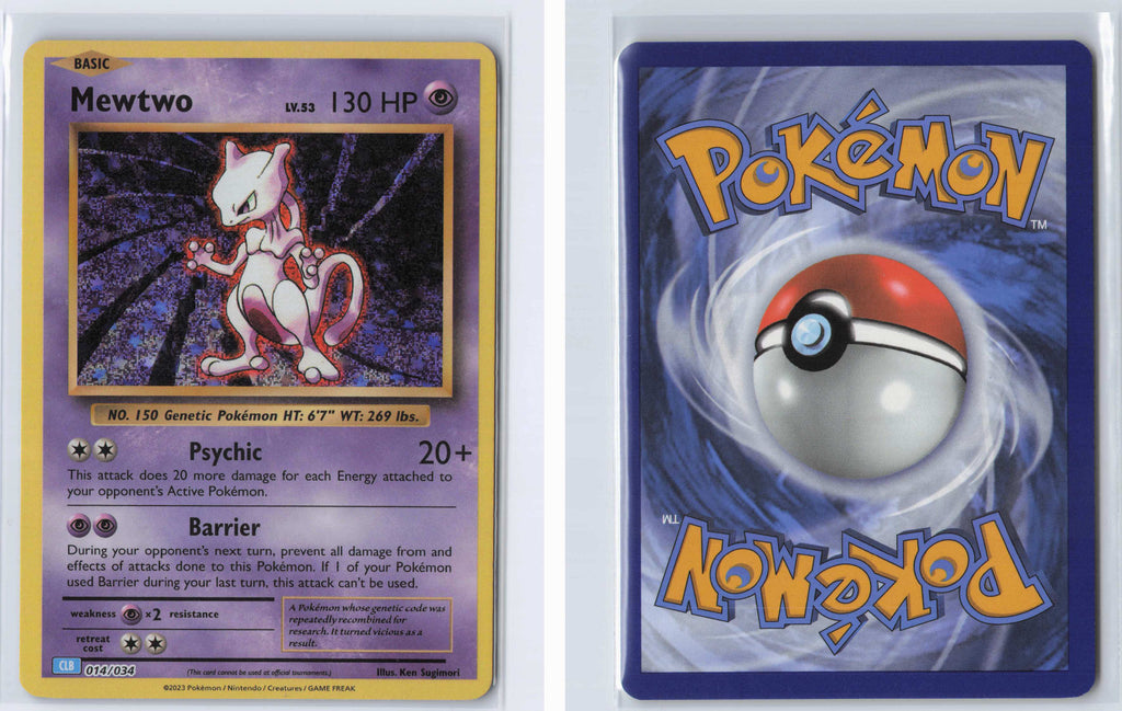 (#014/034) Mewtwo [Trading Card Game Classic]