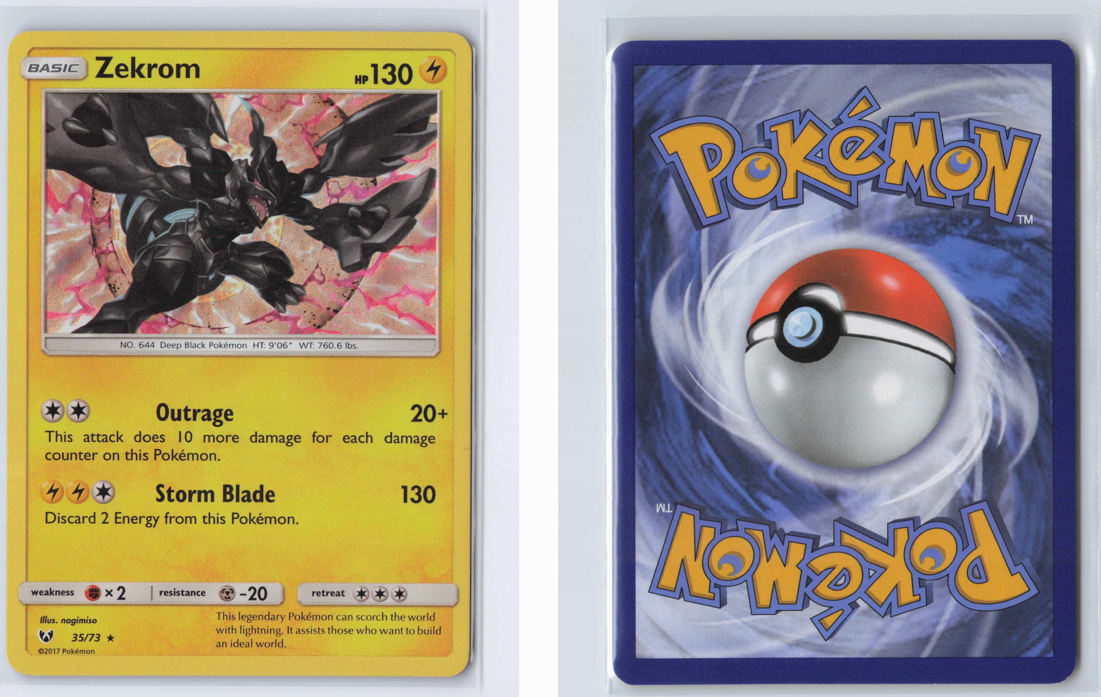 (#35/73) Zekrom [Shining Legends]