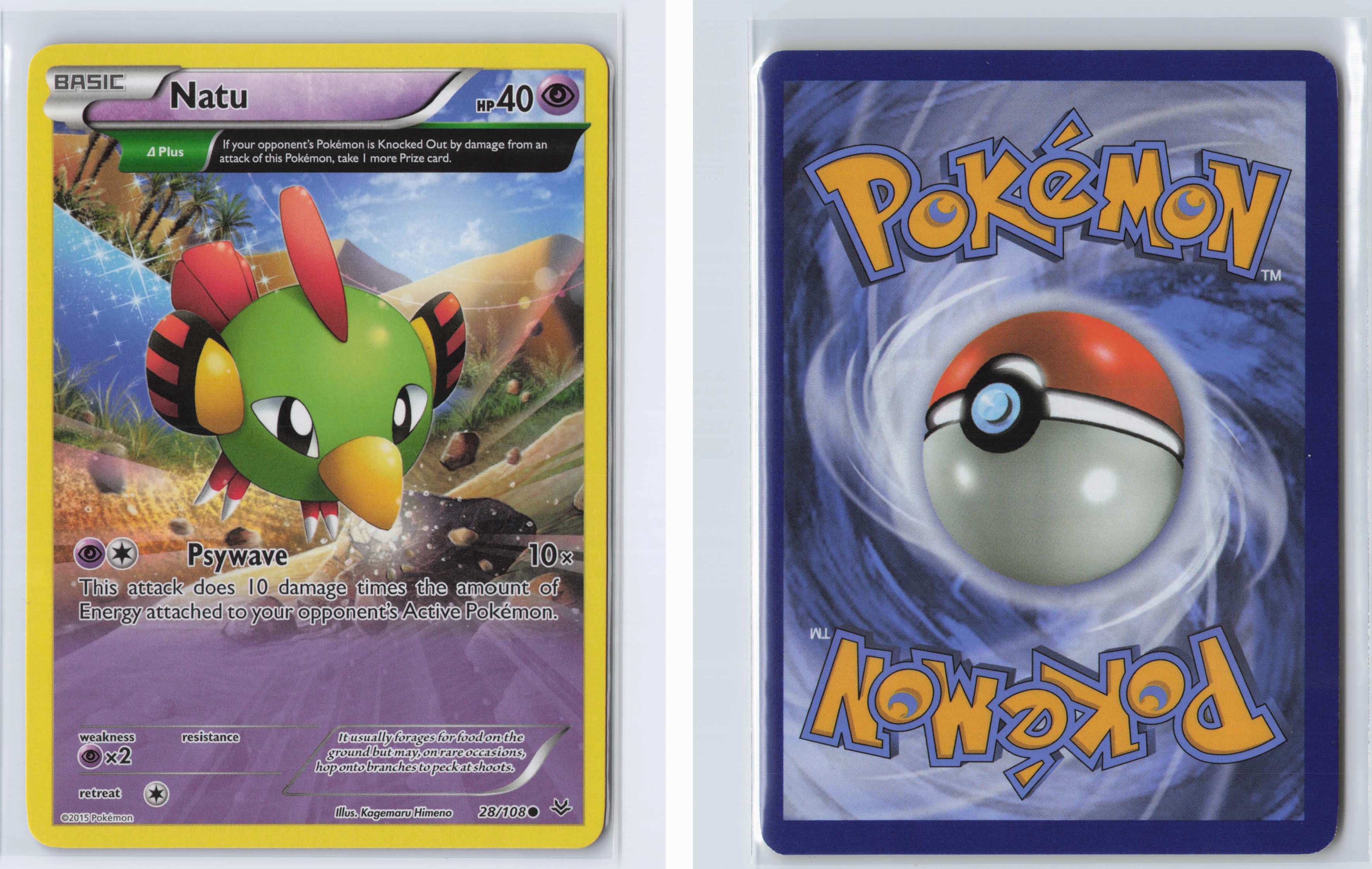 (#28/108) Natu (28 Delta) [XY - Roaring Skies]