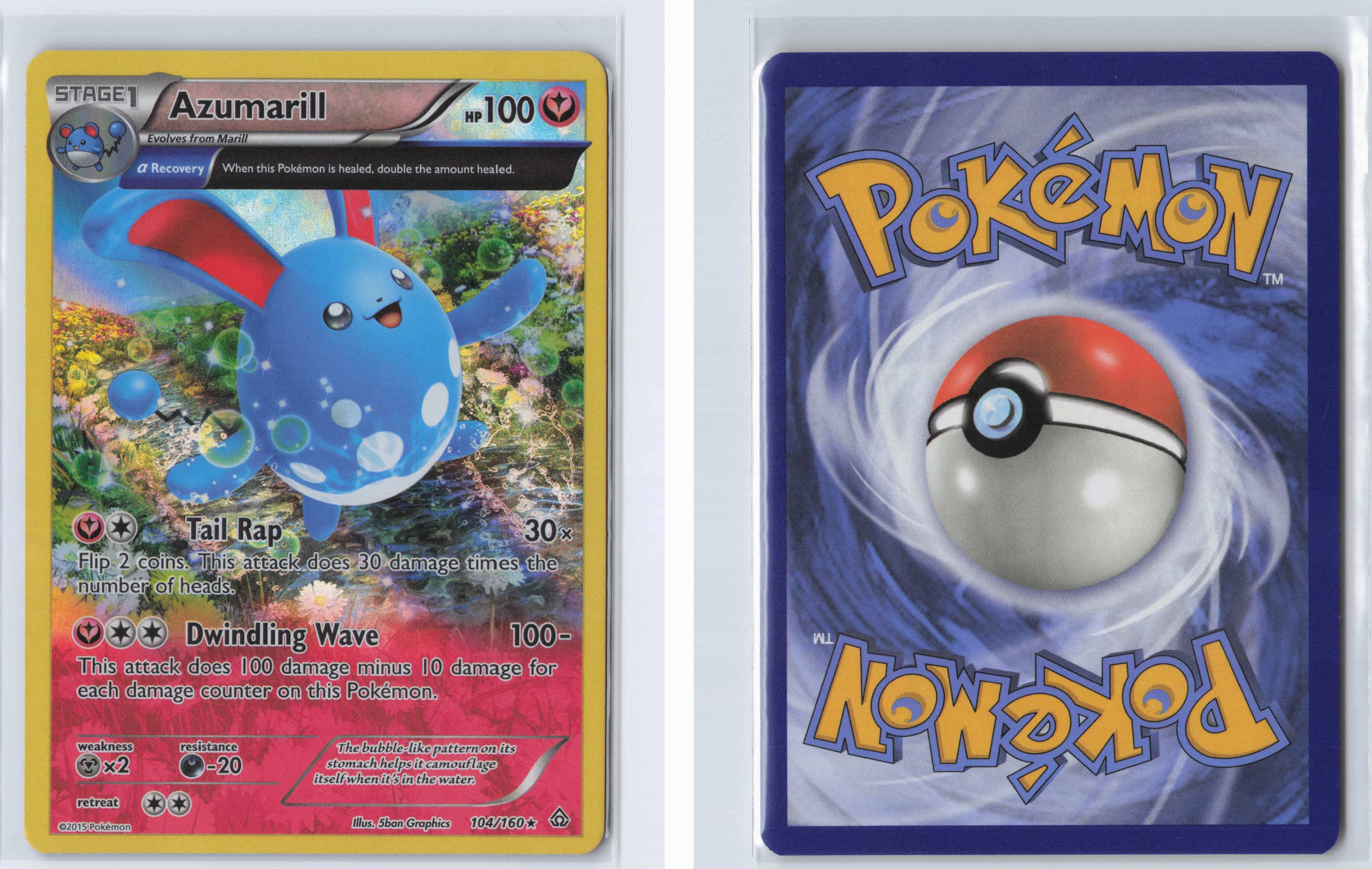 (#104/160) Azumarill (Alpha) [XY - Primal Clash]